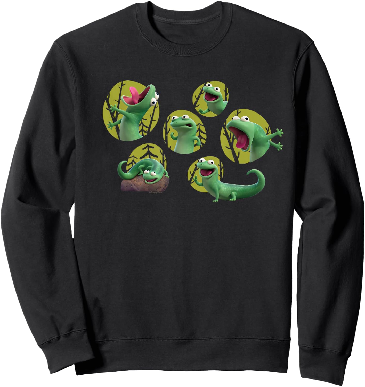 Disney and Pixar's Hoppers Tom Lizard Moods & Funny Faces Sweatshirt - Sweatshirt | Black