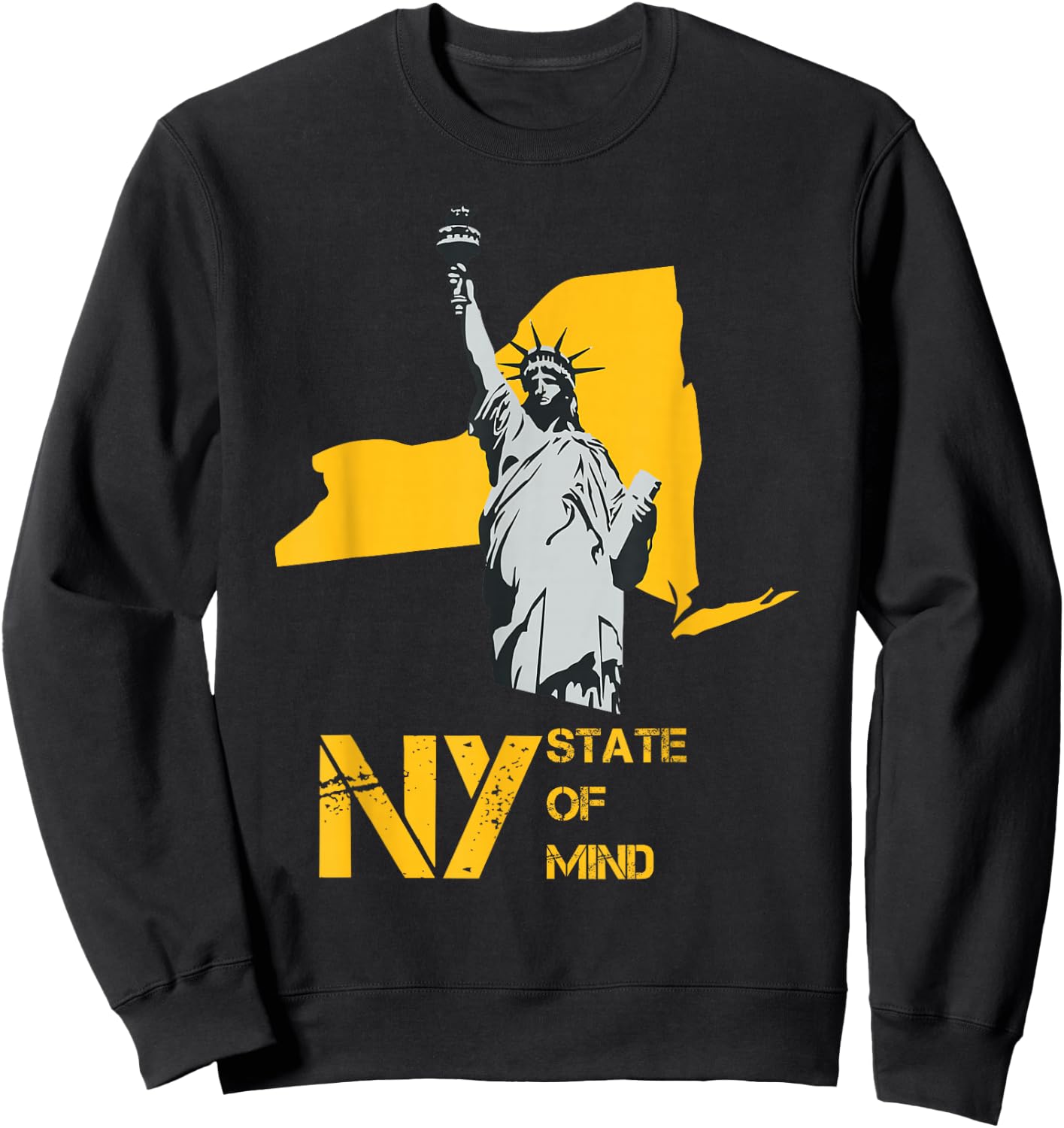New York State Of Mind Sweatshirt - Sweatshirt | Black