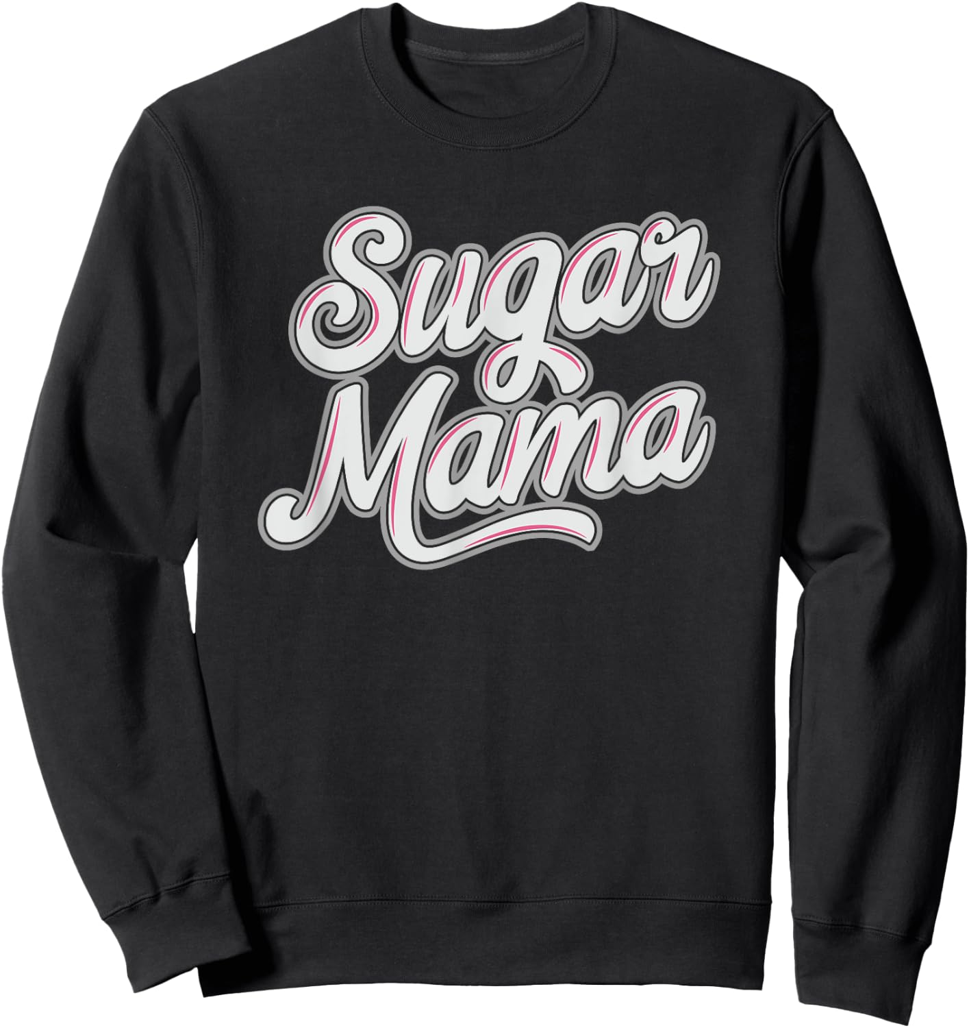 Sugar Glider Sugar Mama Mom - Sugar Glider Themed - Women's Classic Fit Black - XS-4XL Sweatshirt - Sweatshirt | Black