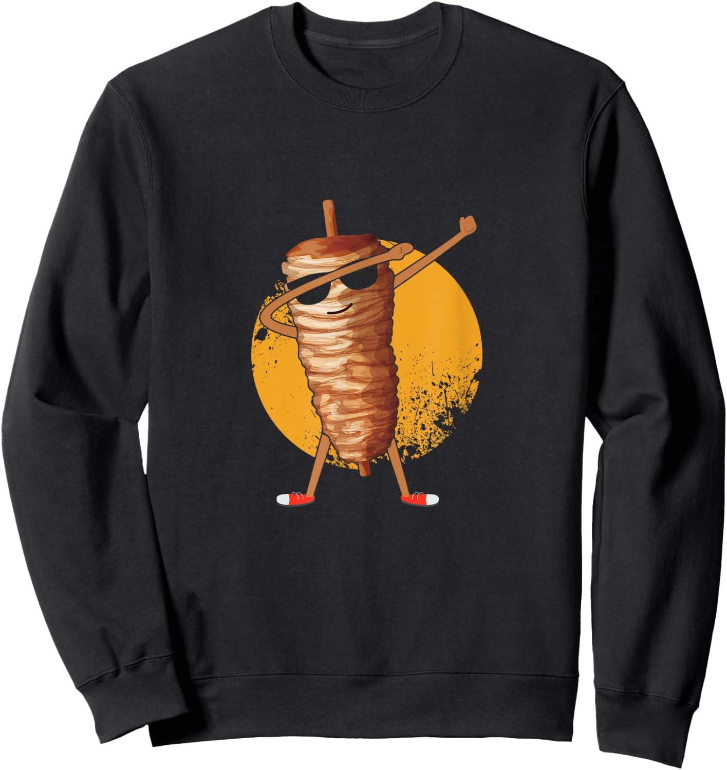 Shawarma Lovers Shawarma Doner Arabic Kitchen Fan Sweatshirt - Sweatshirt | Black