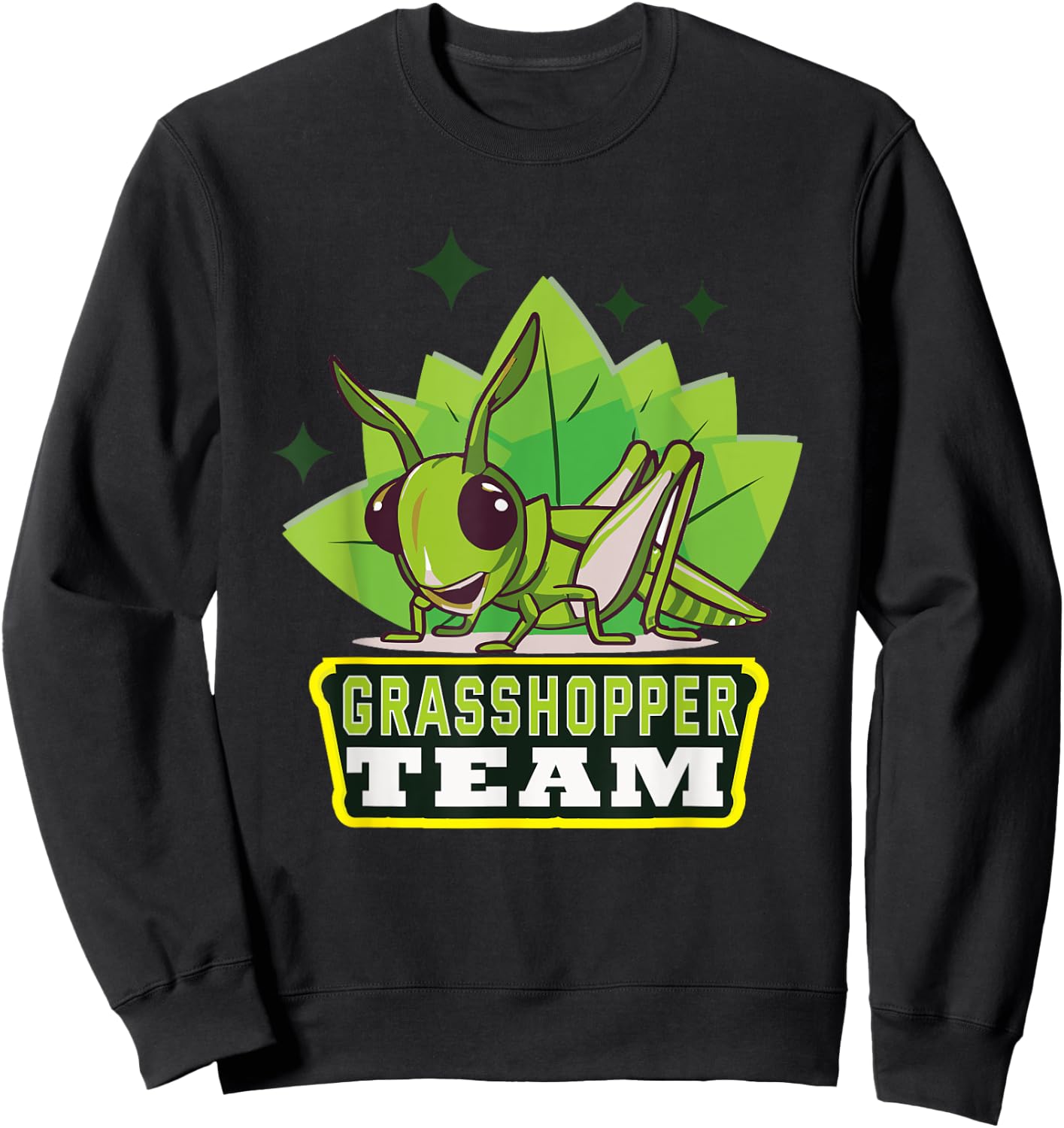 Team Grasshopper Entomology Grasshopper Sweatshirt - Sweatshirt | Black