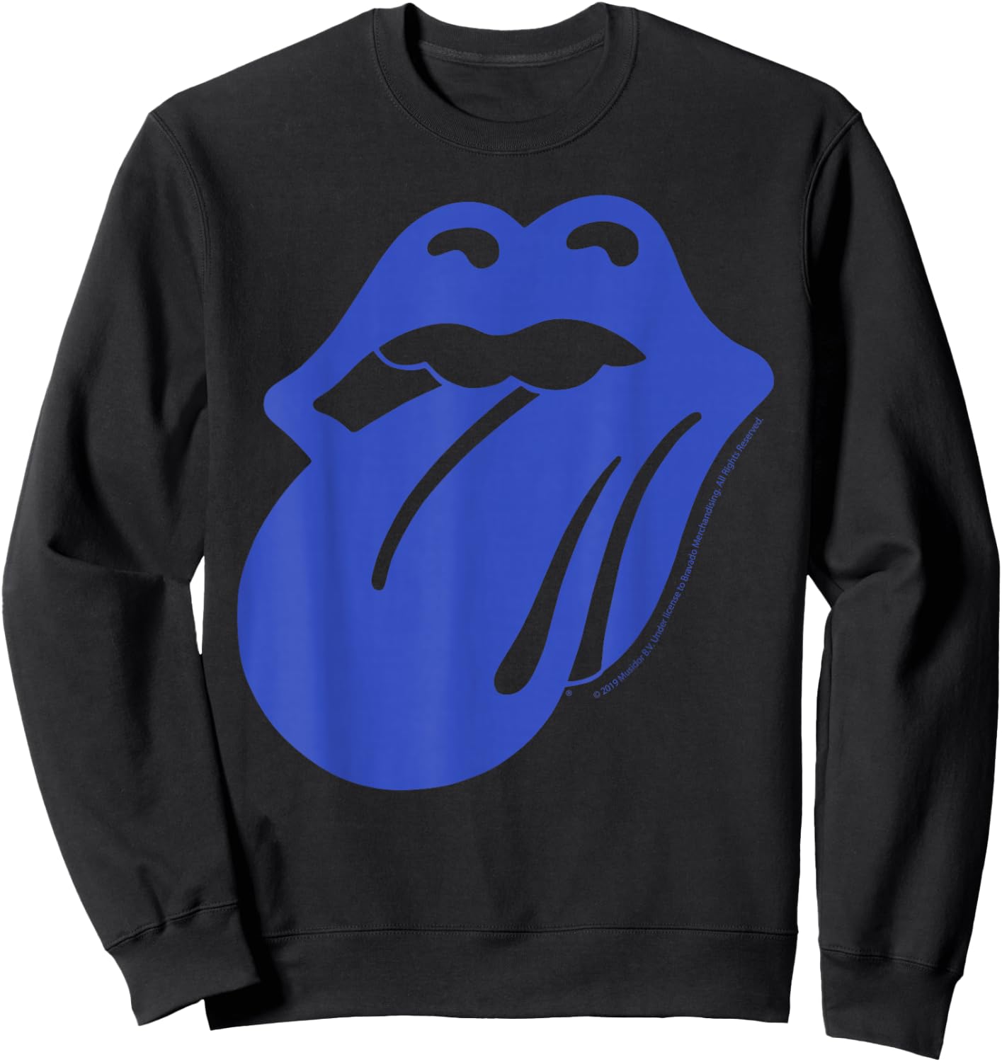 Rolling Stones Offizielles Blau & Lonesome 72 Sweatshirt - Sweatshirt | Black