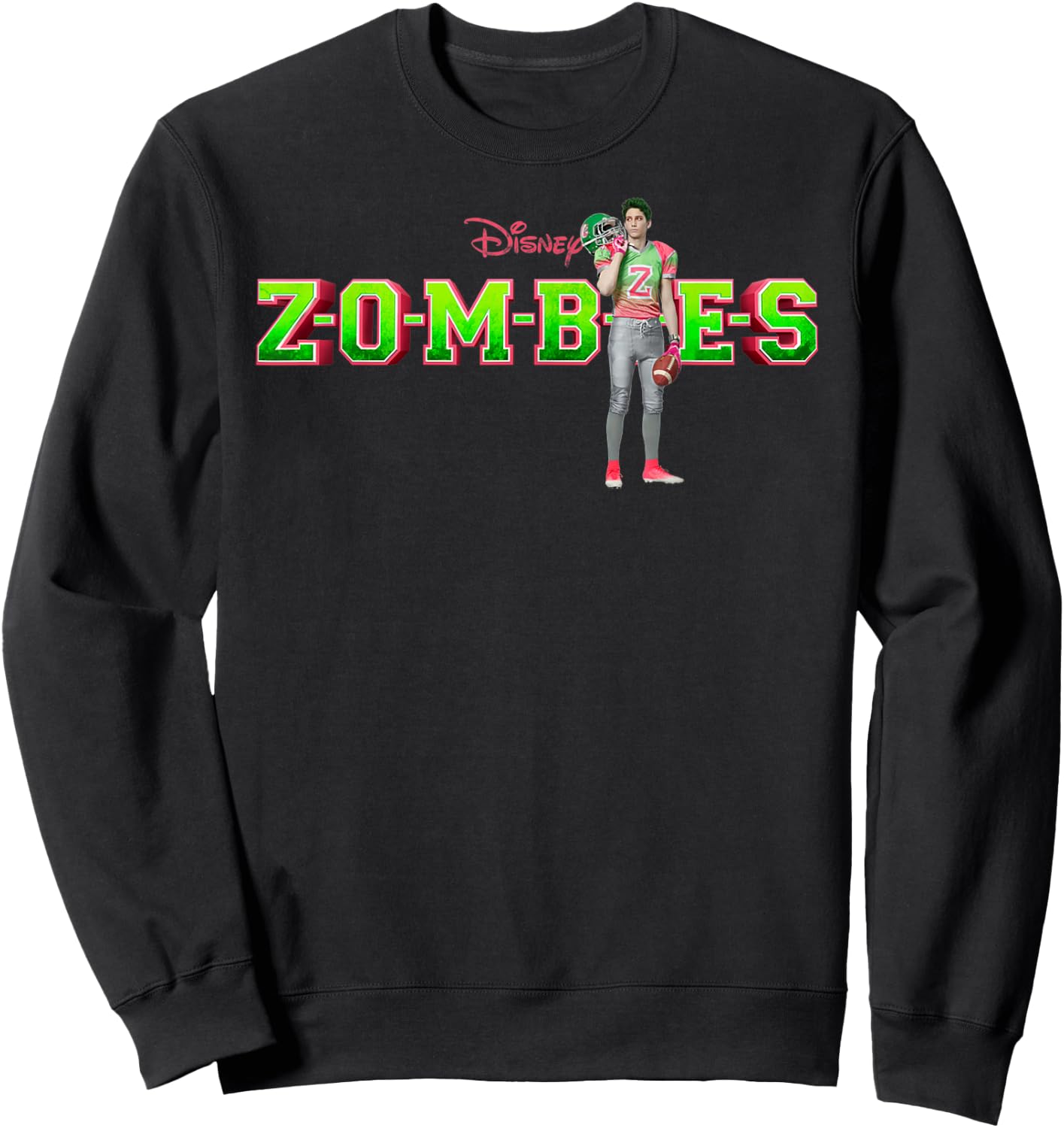 Zombies - Zed Football Captain Captain Sweatshirt - Sweatshirt | Black