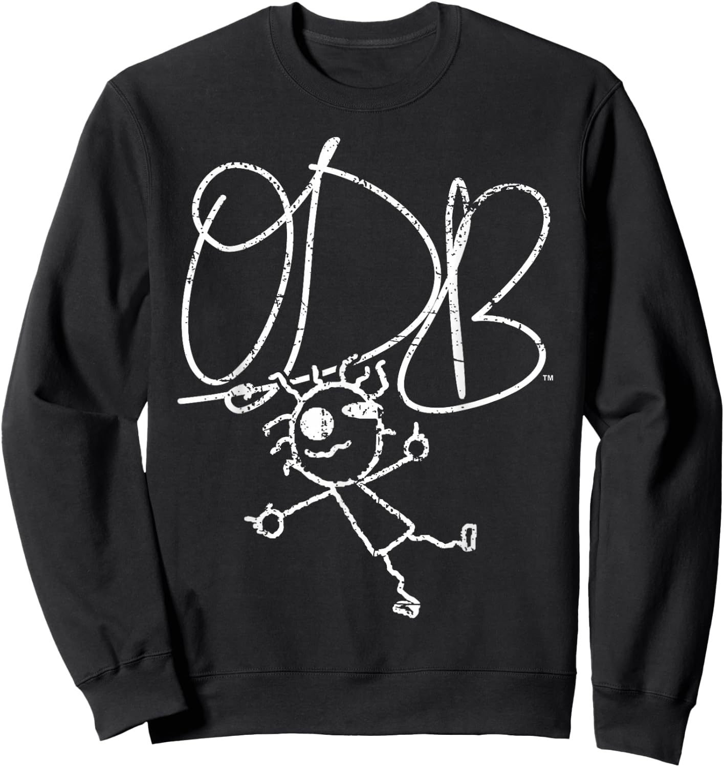 ODB Ol Dirty Ba--ard Sketch Graffiti Hip Hop 90s Gangsta Rap , Black, S Sweatshirt - Sweatshirt | Black