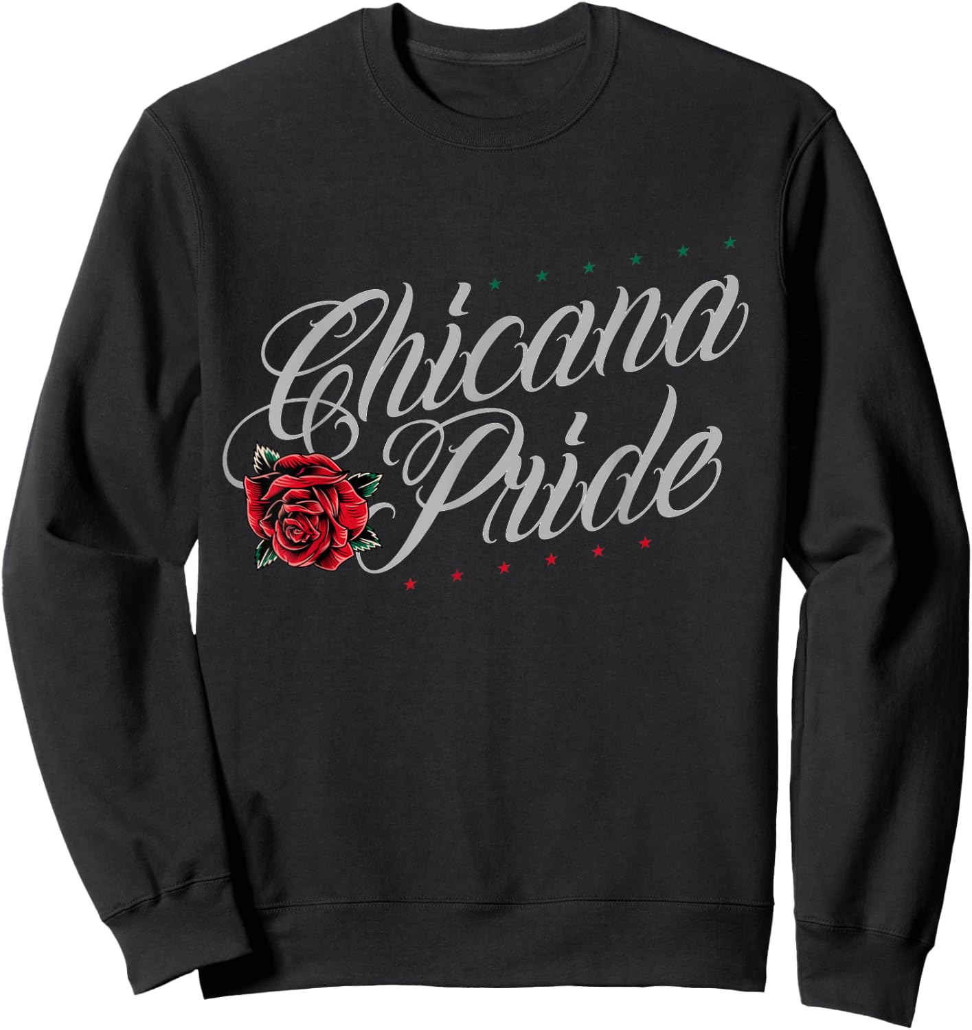 Chicano and chicana for chicana pride Sweatshirt - Sweatshirt | Black
