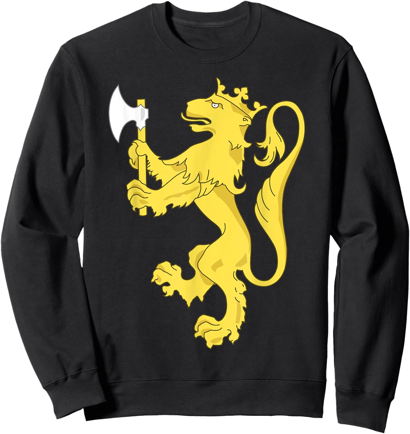 Norway Symbol Norwegian Coat Of Arms Lion Norge Gift Sweatshirt - Sweatshirt | Black