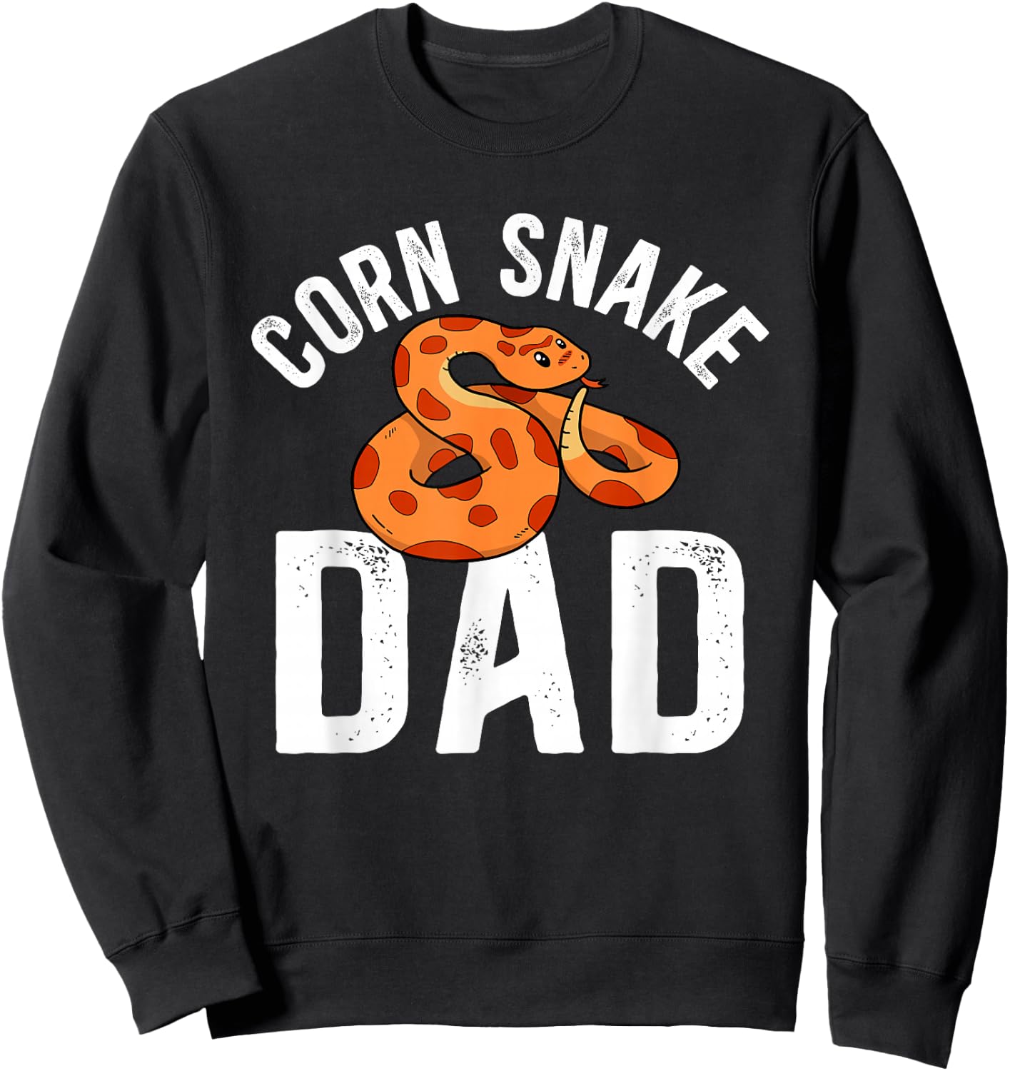 Corn Snake Dad Corn Snake Owner Corn Snake Lover Sweatshirt - Sweatshirt | Black