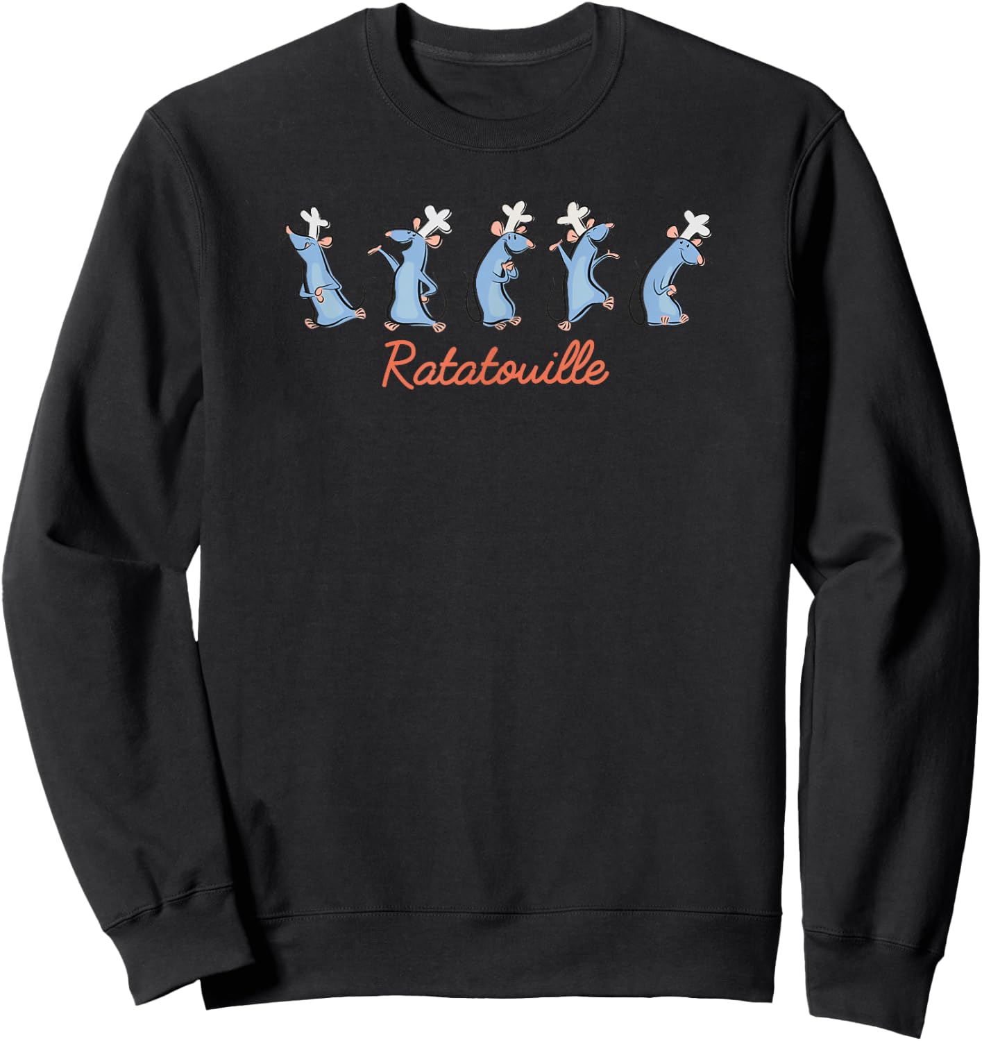Disney Pixar Ratatouille Emotions Of Remy Sweatshirt - Sweatshirt | Black