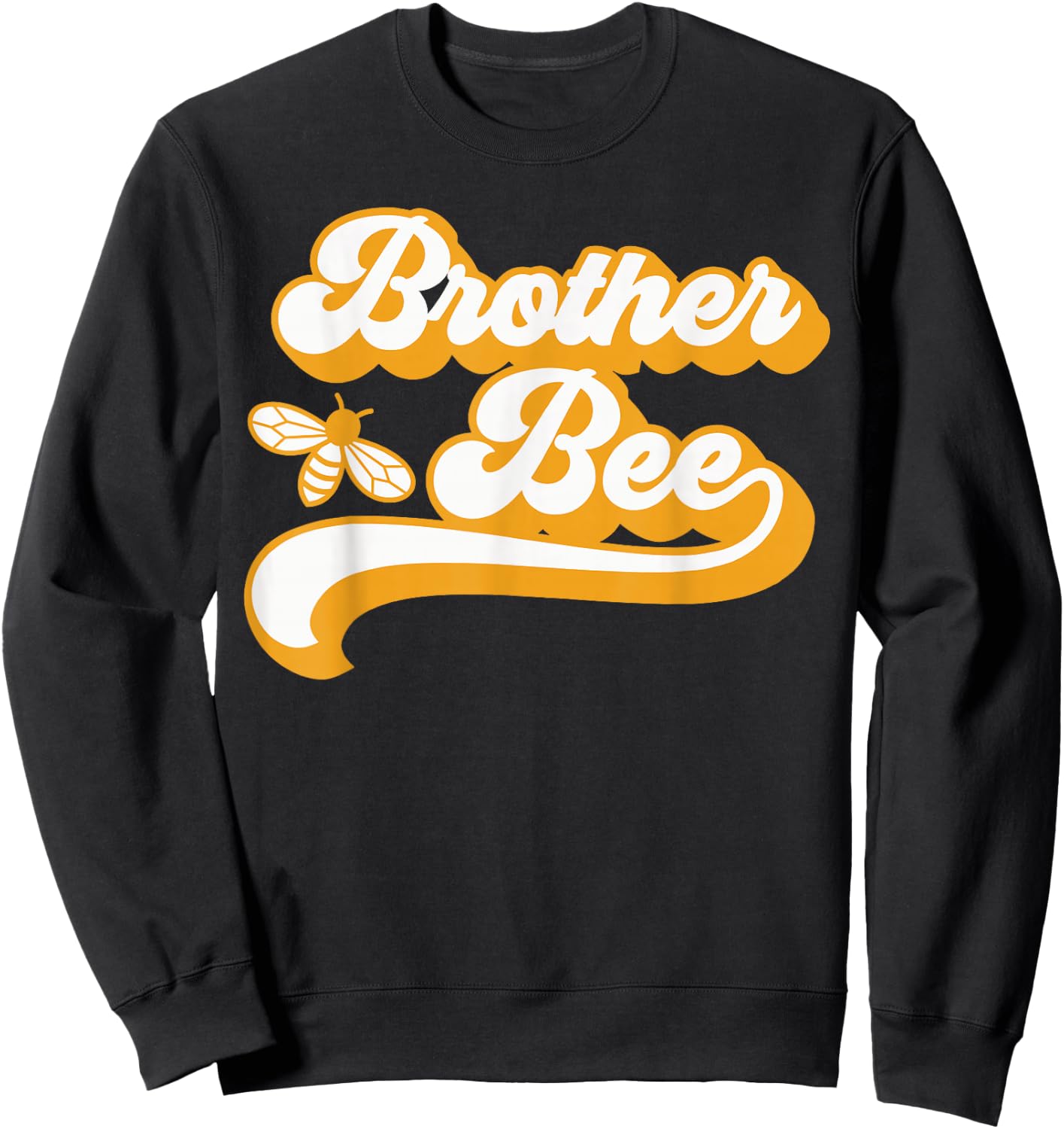 Brother Bee Shirt Family Bee Shirts First Bee Day Outfits Sweatshirt - Sweatshirt | Black