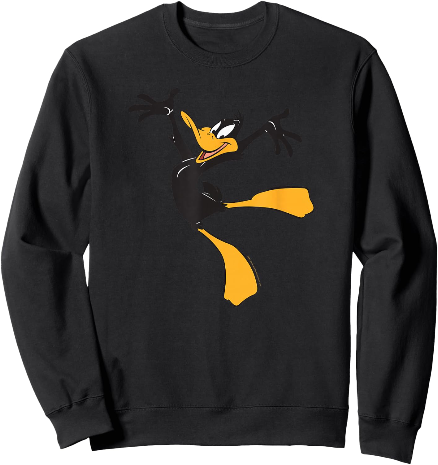 Looney Tunes Daffy Duck Sweatshirt - Sweatshirt | Black