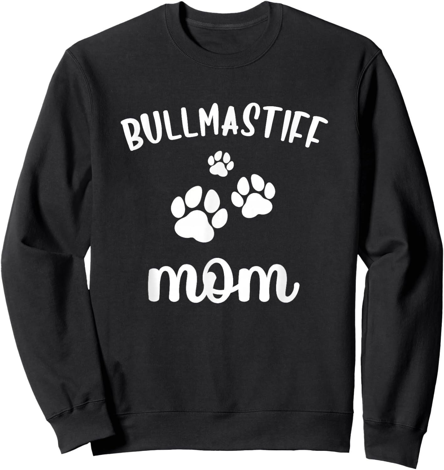 Bullmastiff Mom Cute Dog Bull-Mastiff Sweatshirt - Sweatshirt | Black