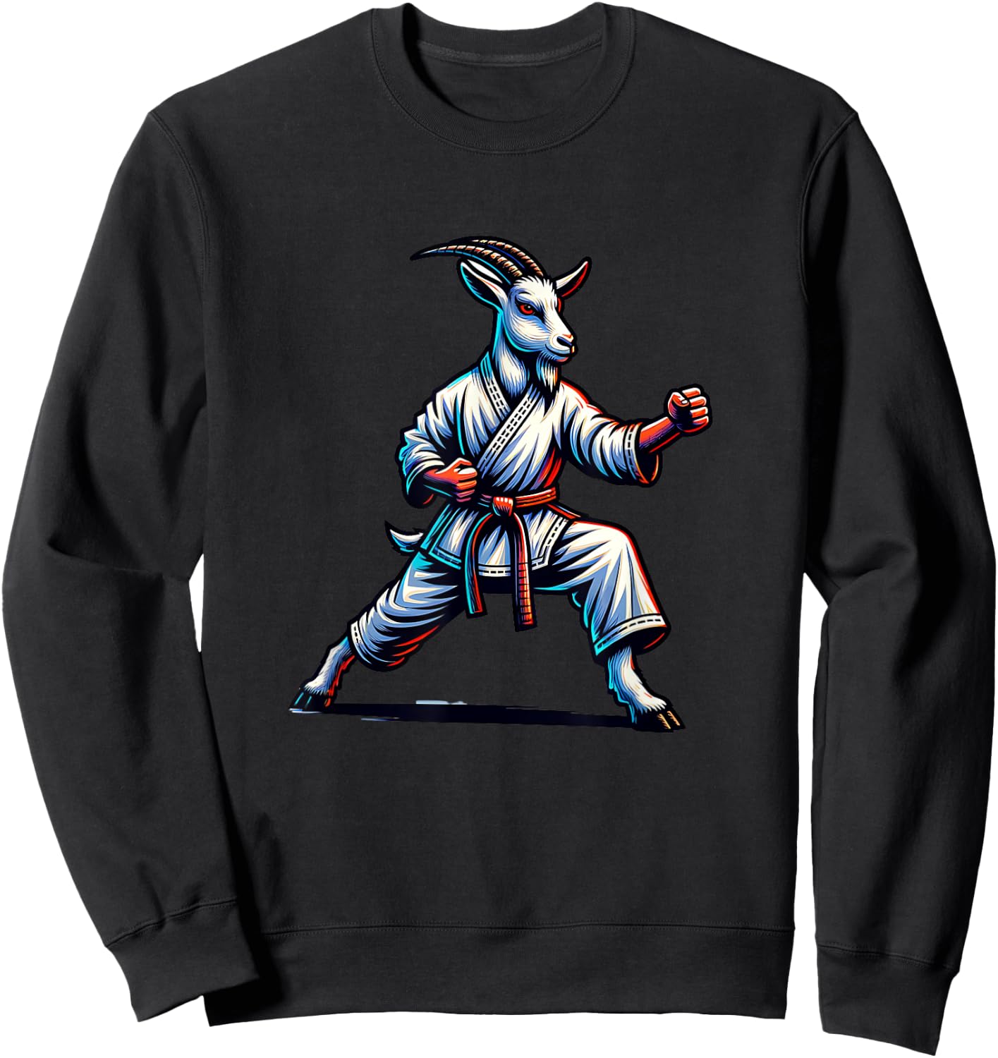 Karate Goat - Master Of Martial Arts Sweatshirt - Sweatshirt | Black