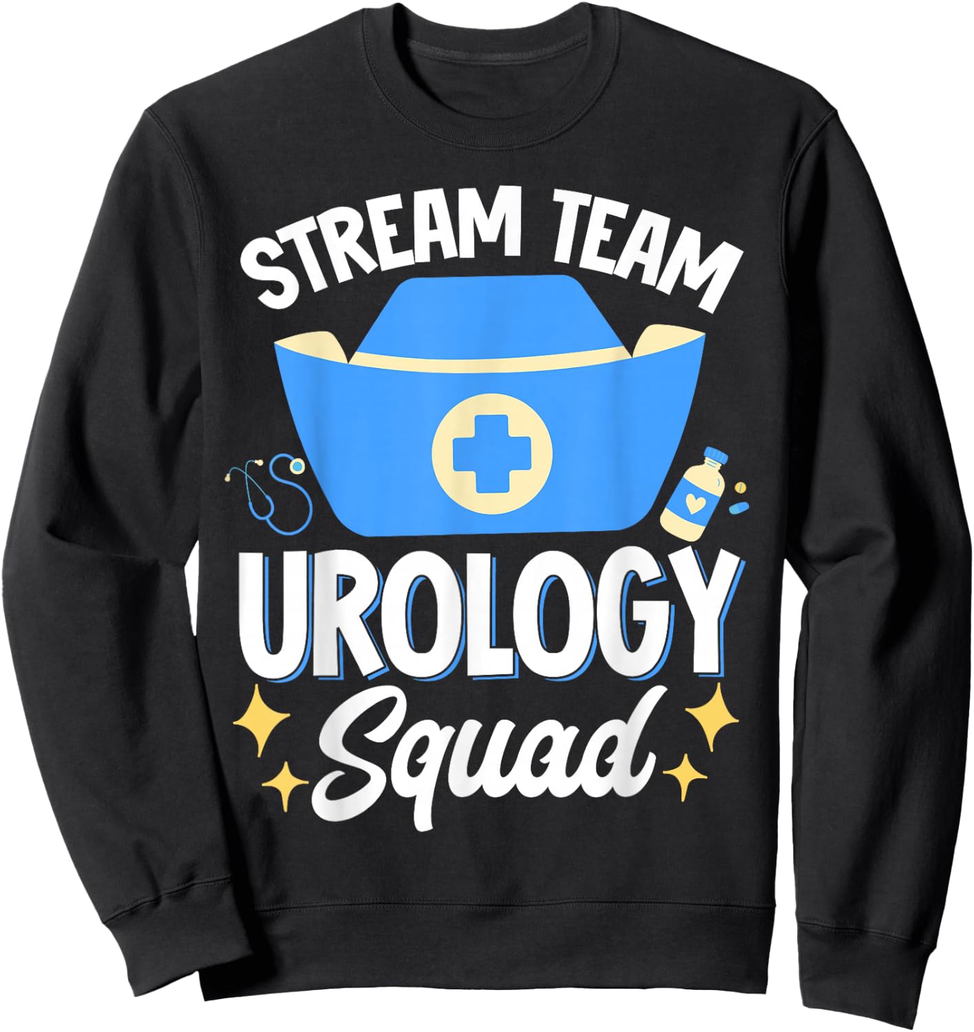 Stream Team Urology Squad Sweatshirt - Sweatshirt | Black