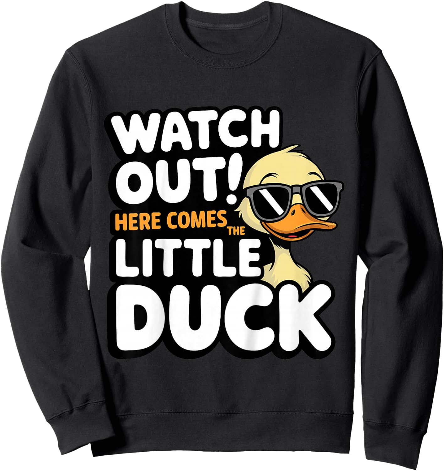Children Duck Kids Sweatshirt - Sweatshirt | Black