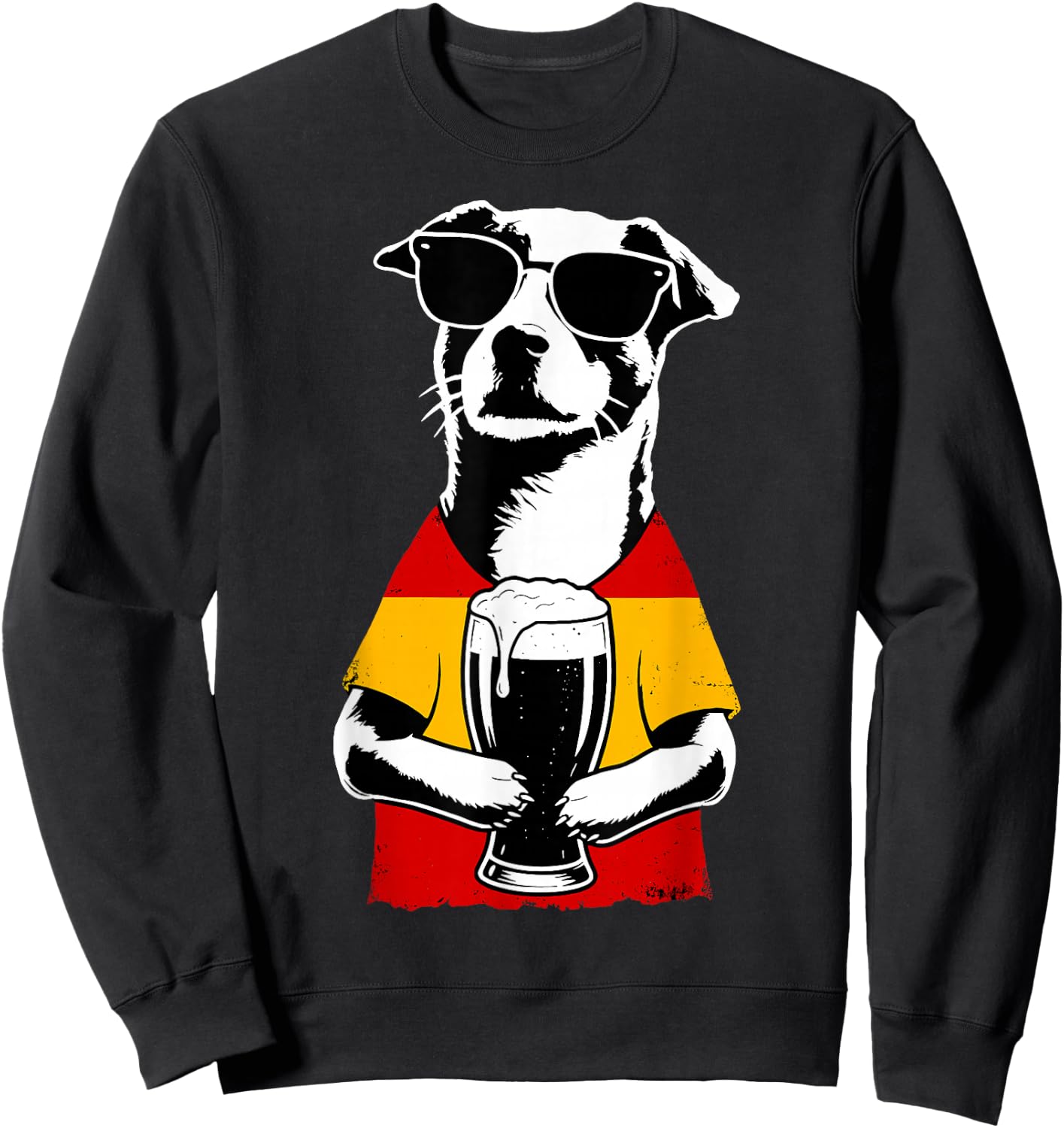 Spanish Flag Men Women Spain Sweatshirt - Sweatshirt | Black