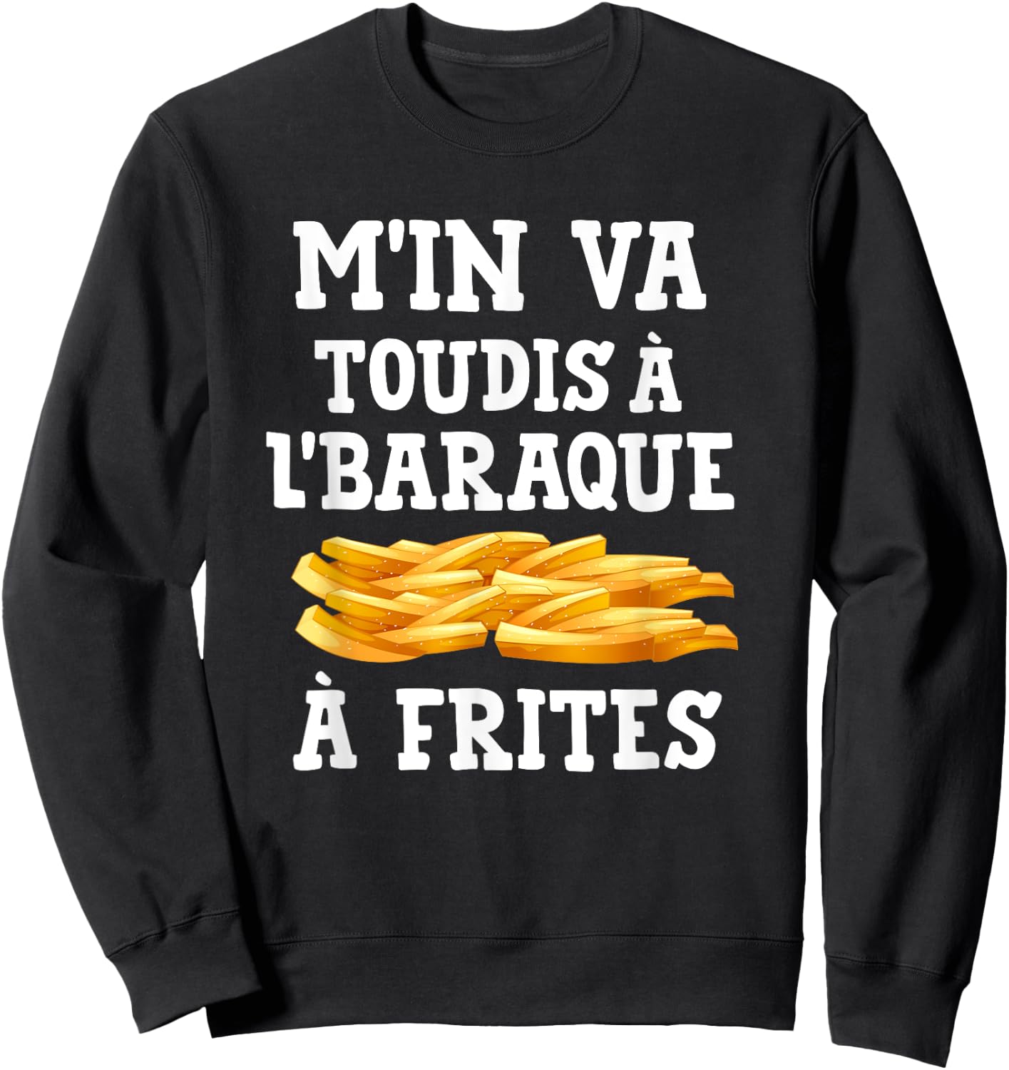Special Gift Ch'tis - Humour et Pride du Nord , Black, S Sweatshirt - Sweatshirt | Black