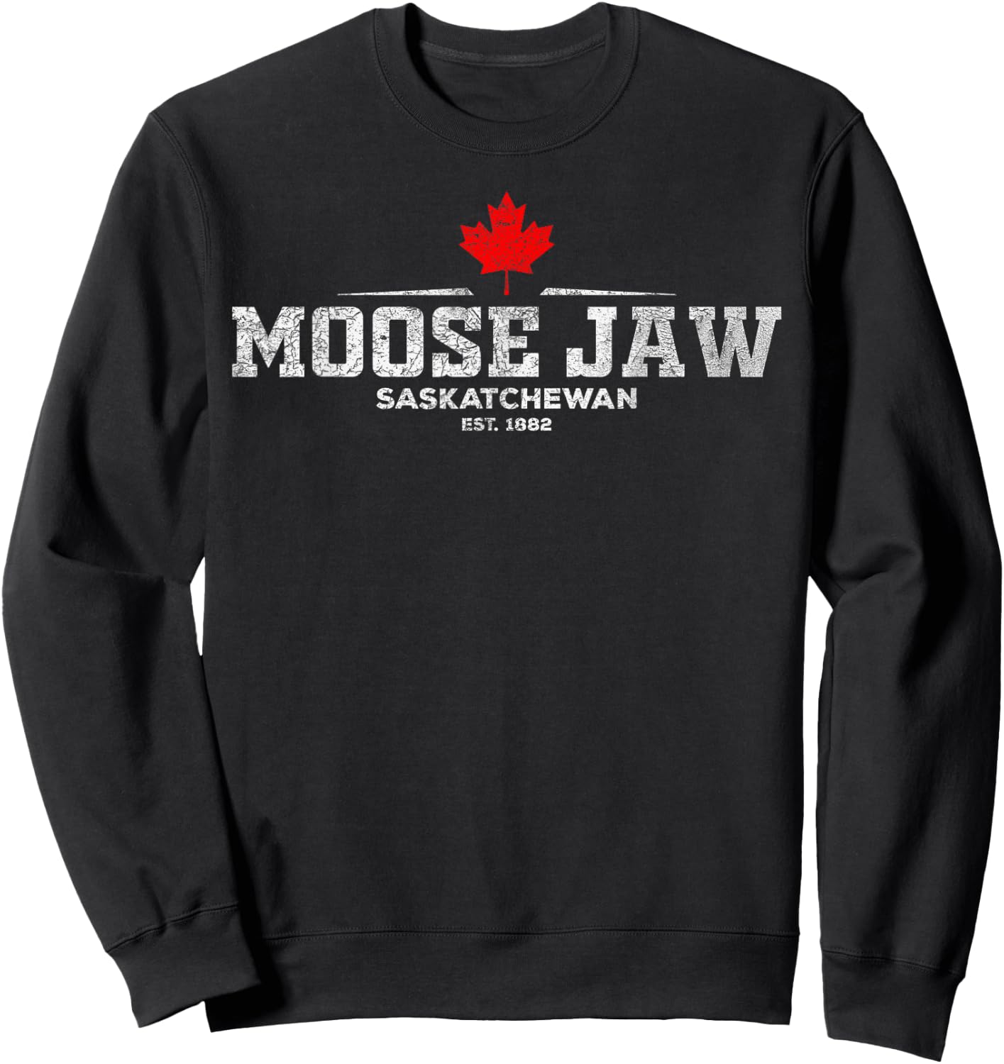 Moose Jaw Canada Sweatshirt - Sweatshirt | Black