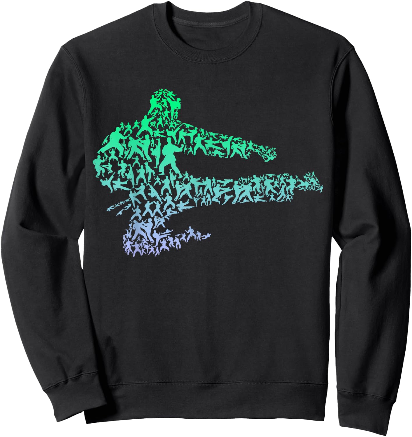 Karate Kleidung für Jungen und Mädchen Karate Bekleidung Jugend Karate Sweatshirt - Sweatshirt | Black