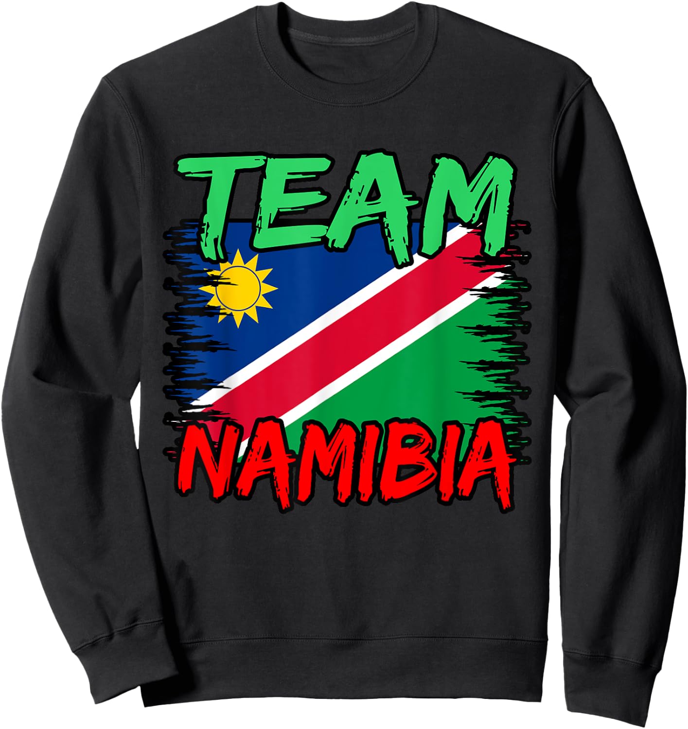 Team Namibia Sweatshirt - Sweatshirt | Black