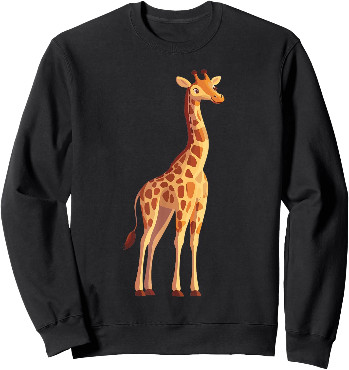 Giraffe Sweatshirt - Sweatshirt | Black