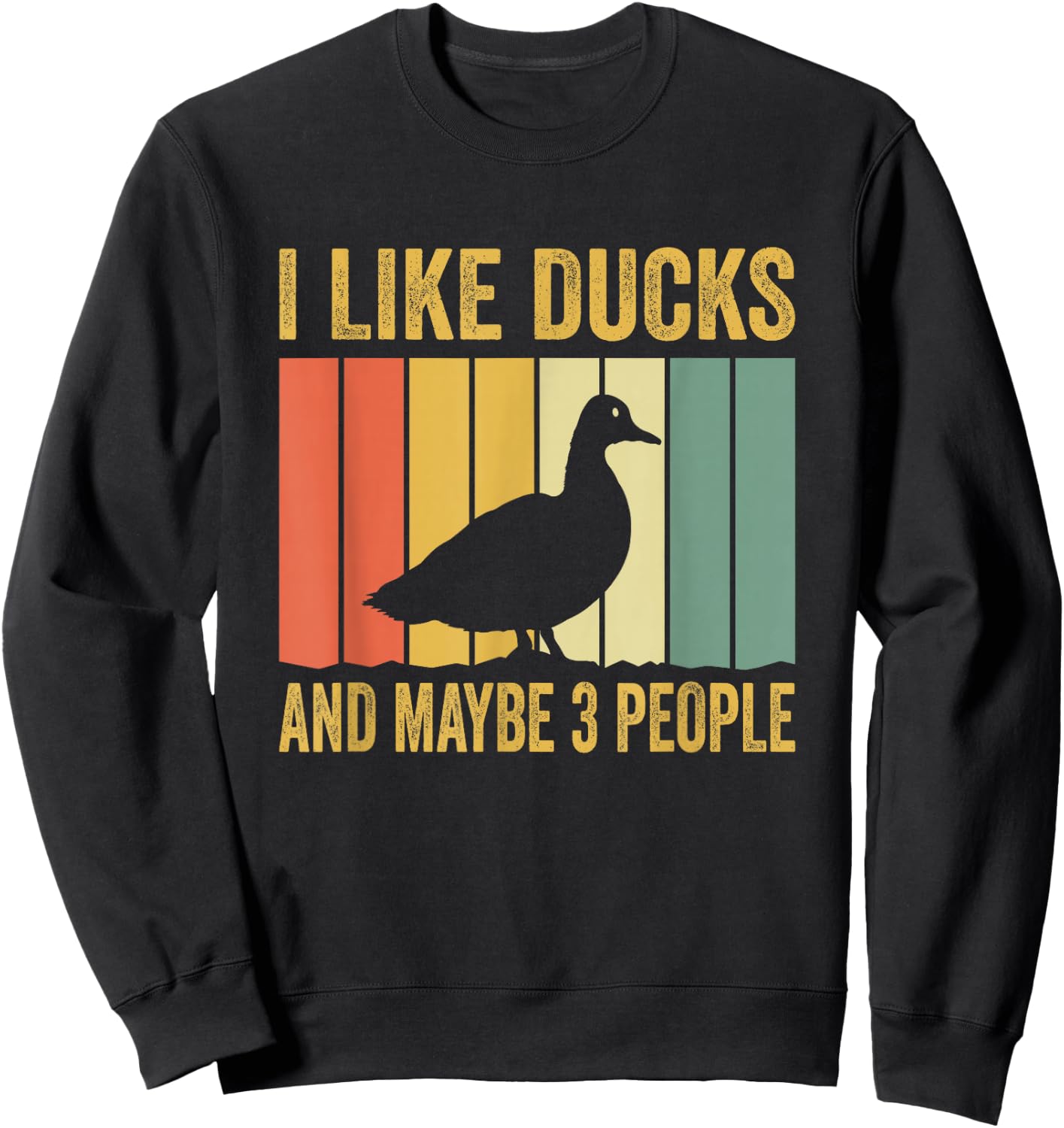 Funny Duck Owner Saying Rubber Duck Lover Rubber Ducks Sweatshirt - Sweatshirt | Black