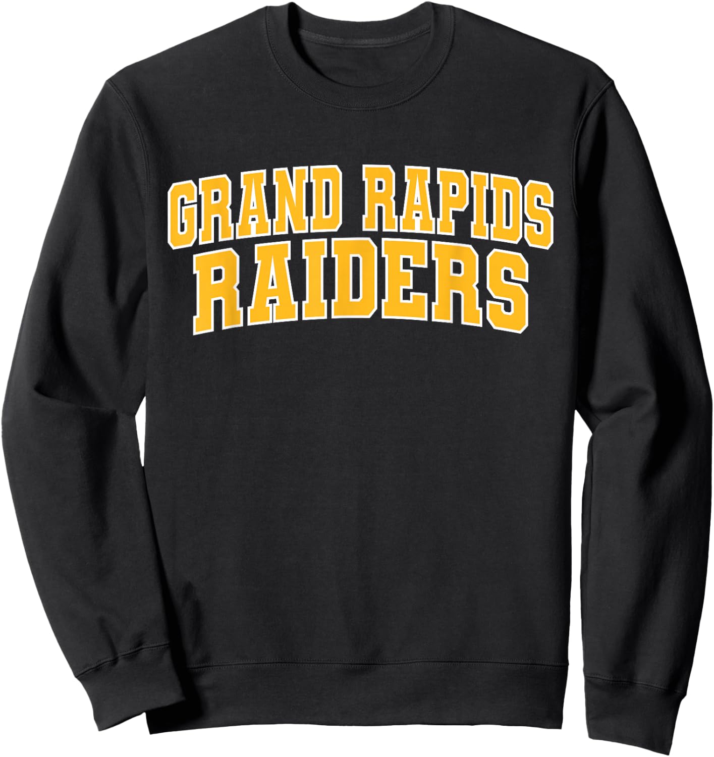 Grand Rapids Community College Raiders Apparel Sports Fan Sweatshirt - Sweatshirt | Black