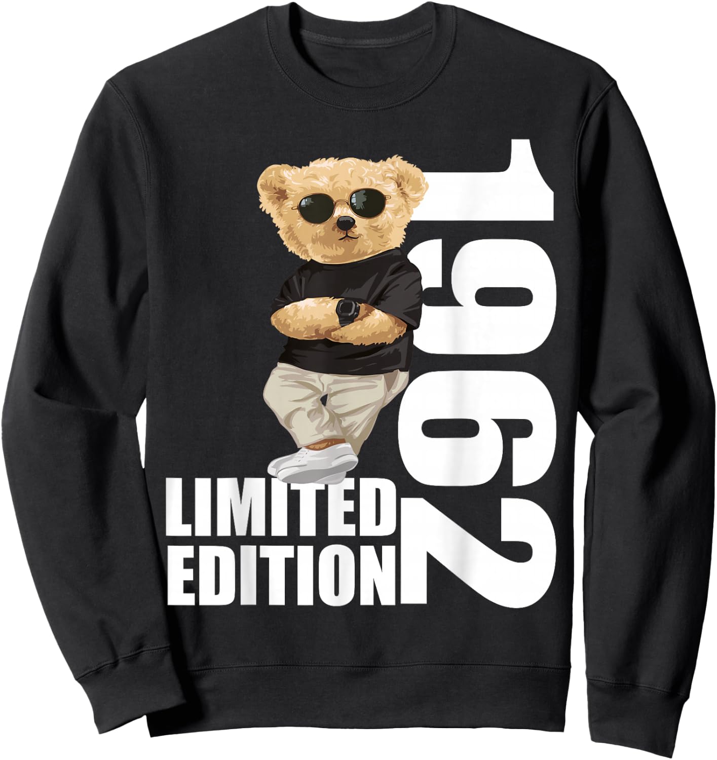 Limited Edition 1962 Bär Bären Geburtstag 1962 Jahrgang 1962 Sweatshirt - Sweatshirt | Black