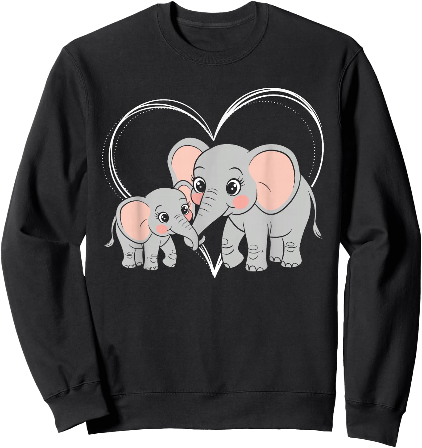 Elephant Sweatshirt - Sweatshirt | Black