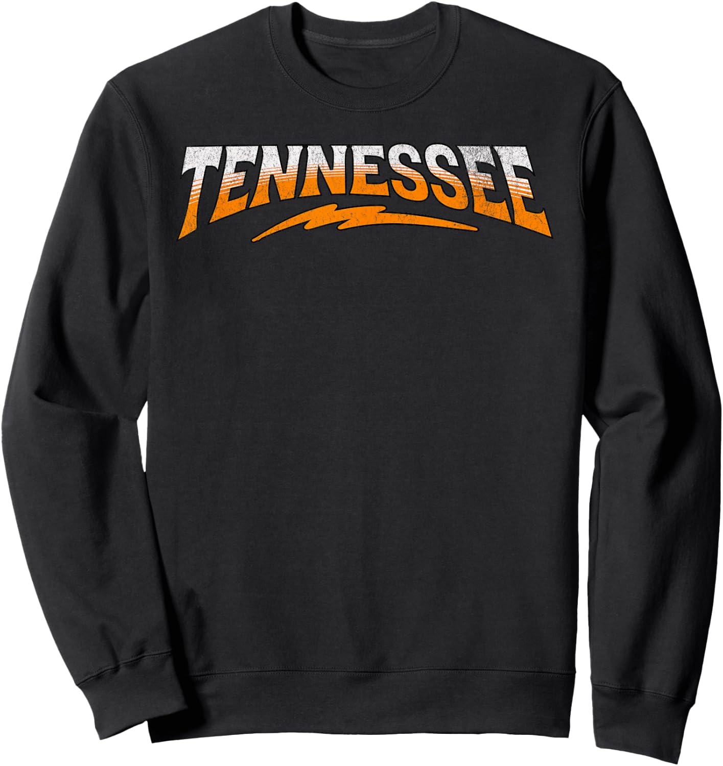 Tennessee Classic TN Orange, Vintage Tennessee Lovers Sweatshirt - Sweatshirt | Black