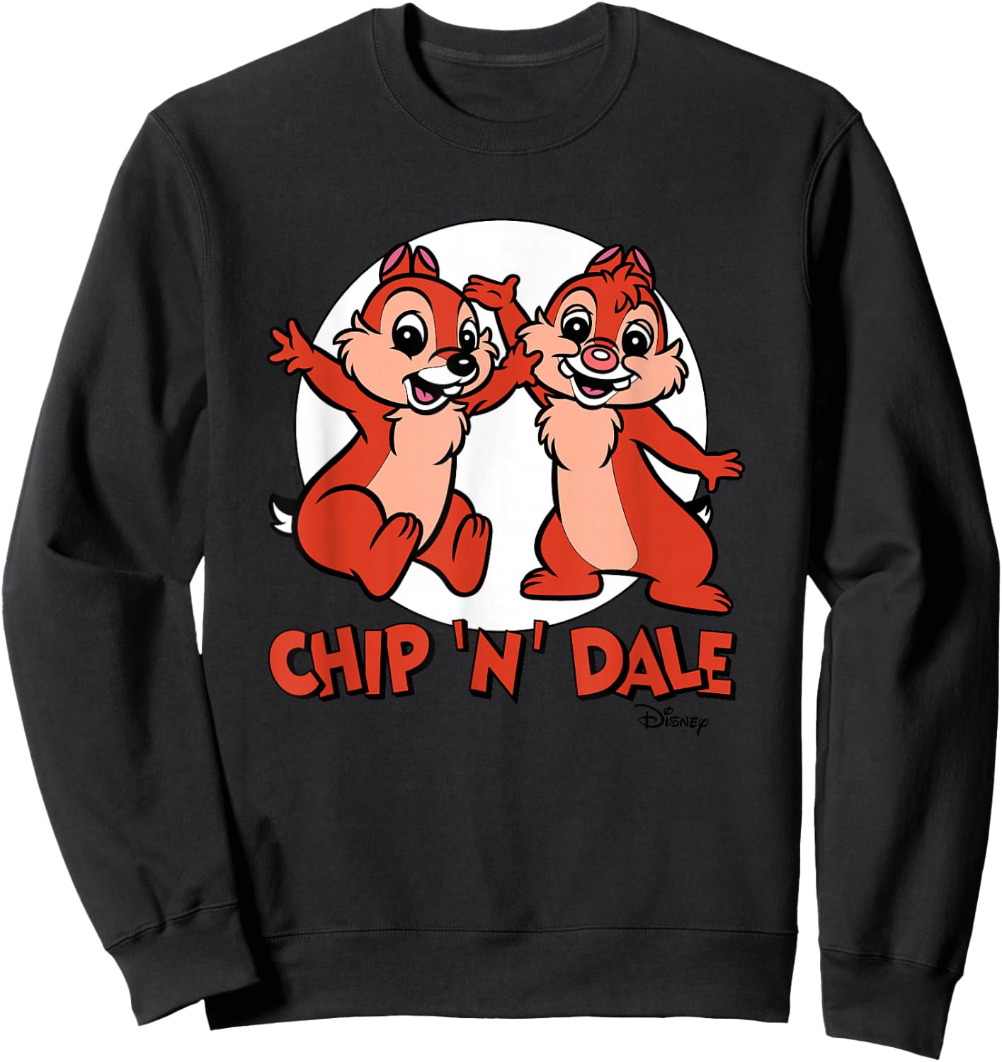 Chip 'N Dale Rescue Rangers - Retro Sweatshirt - Sweatshirt | Black