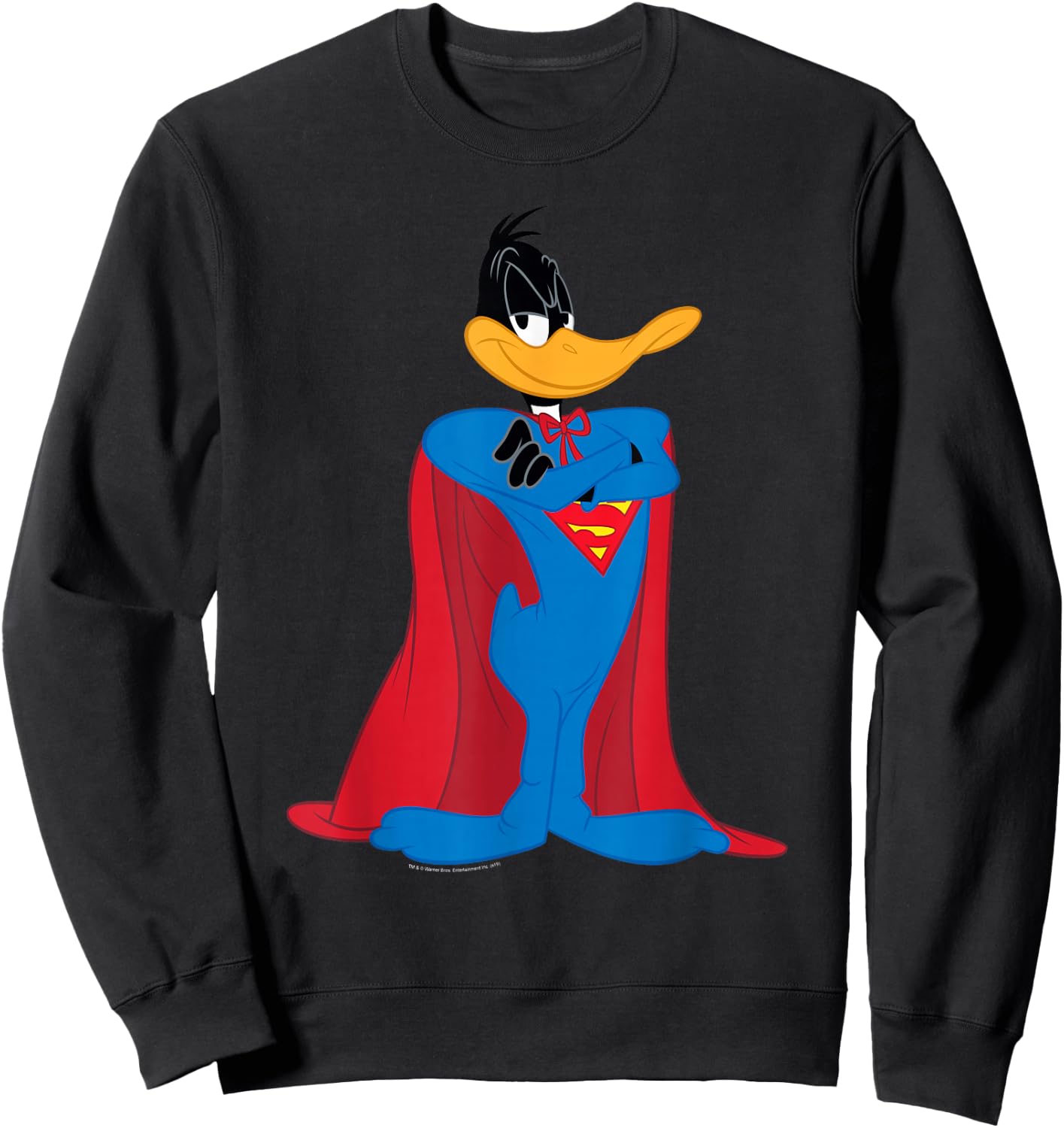 Looney Tunes Super Daffy Sweatshirt - Sweatshirt | Black