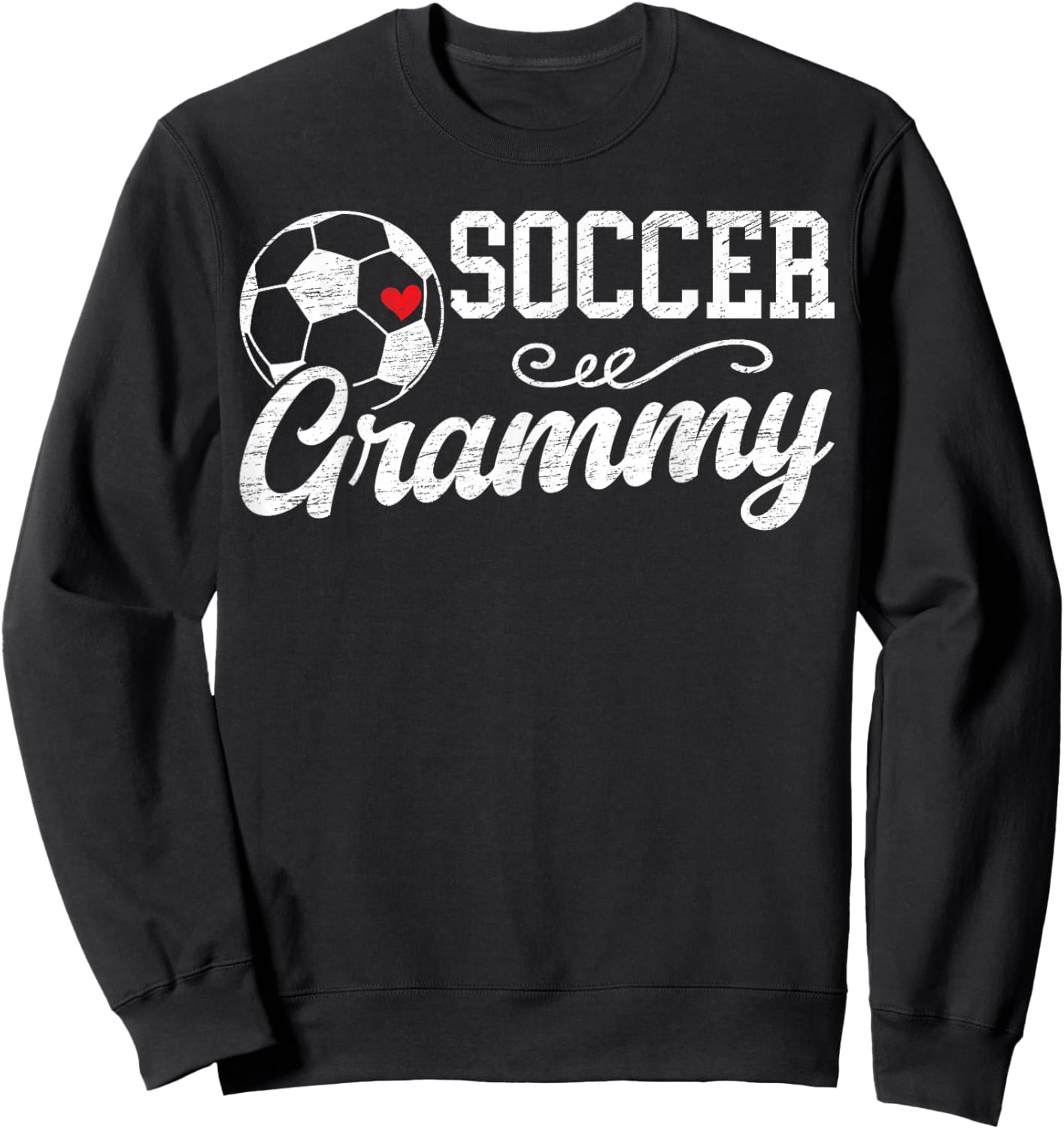 Soccer Grammy Grandma Grammy Of A Soccer Player Grammy Sweatshirt - Sweatshirt | Black