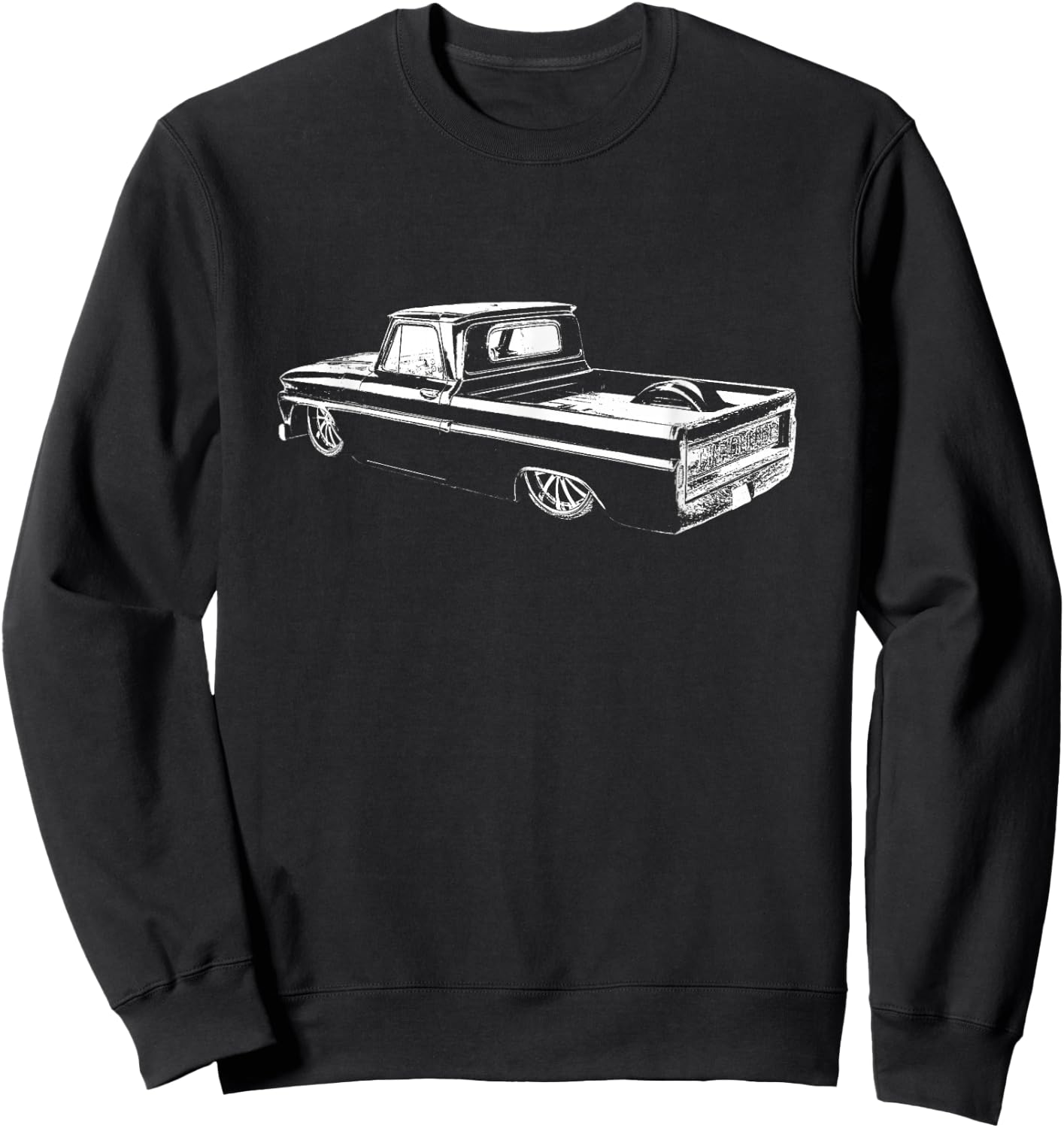 Classic Truck Hot Rod C10 60-66 Sweatshirt - Sweatshirt | Black