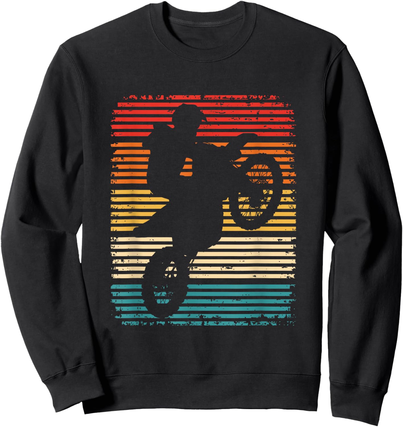 Dirt Bike Enduro Kids Boys Supermoto Motocross , black Sweatshirt - Sweatshirt | Black
