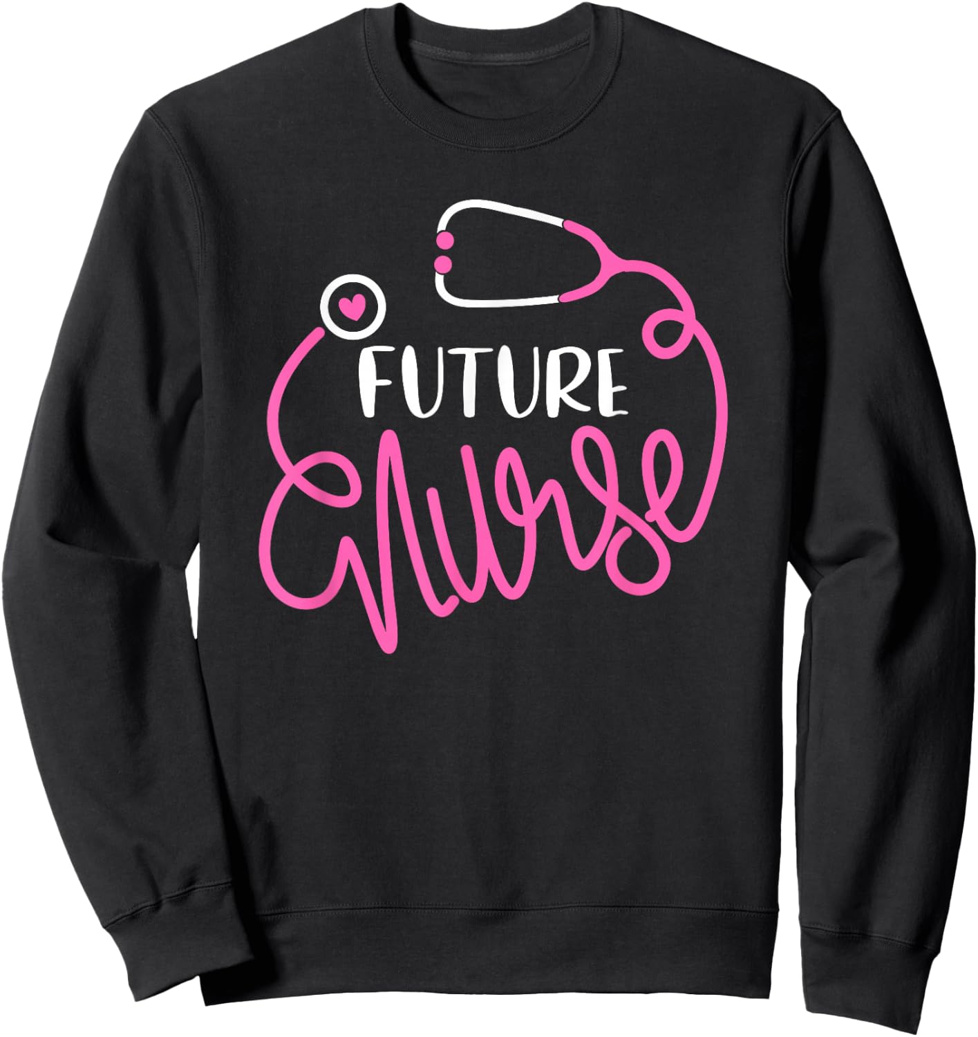 Future Nurse Life Funny Nursing Student Nurse In Progress Sweatshirt - Sweatshirt | Black