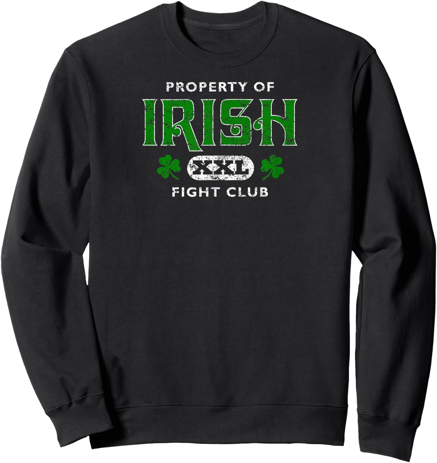 Property of Irish Fight Club XXL Sweatshirt - Sweatshirt | Black