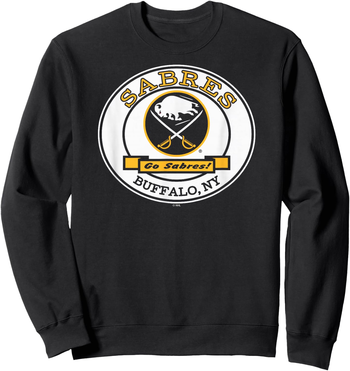 Buffalo Sabres Go Royal Officially Licensed Sweatshirt - Sweatshirt | Black