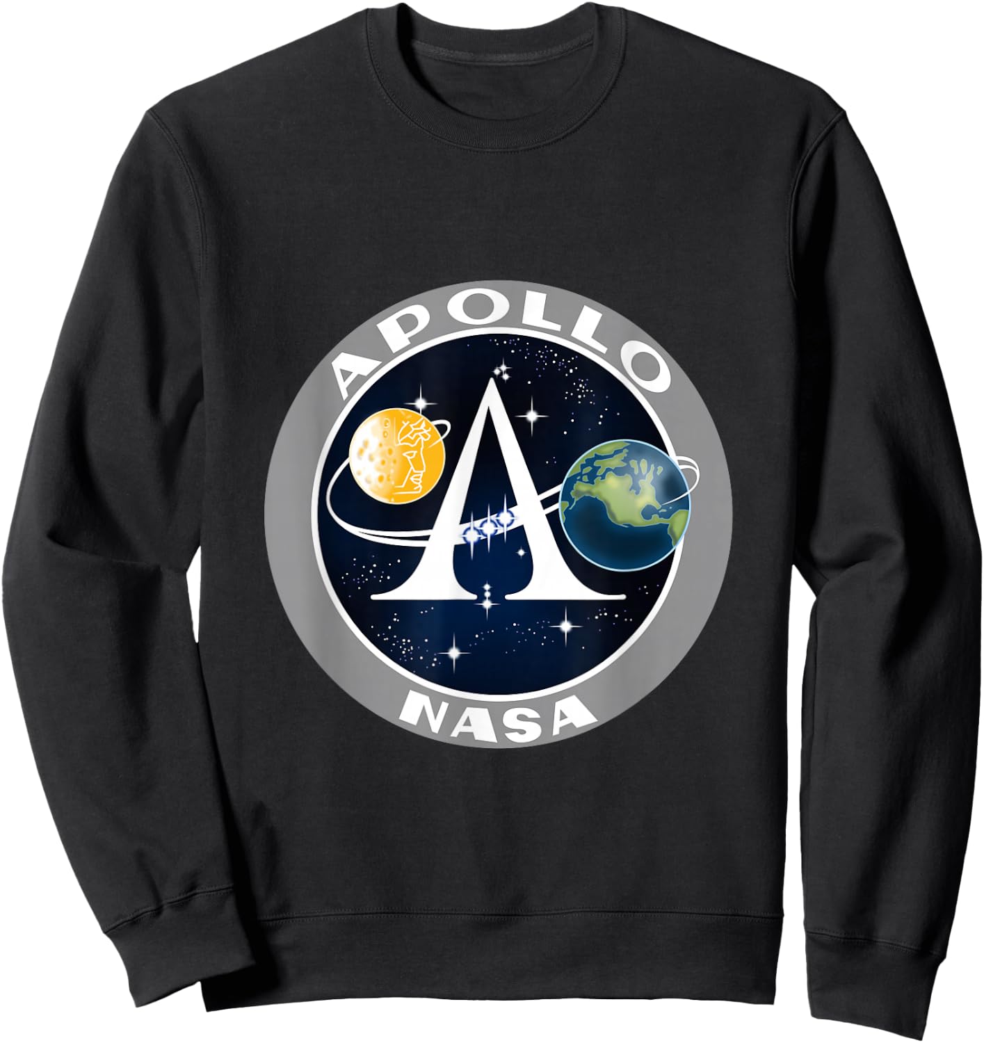 Apollo Program - Moon Landing 1969 - NASA Merchandise Sweatshirt - Sweatshirt | Black