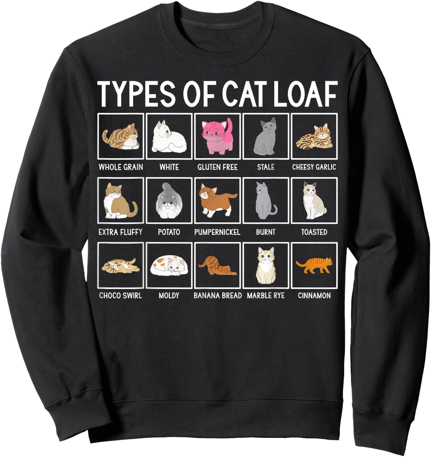 Adults, -Kids Cat Lover , Black, Small, Animal Print, Short Sleeve Sweatshirt - Sweatshirt | Black