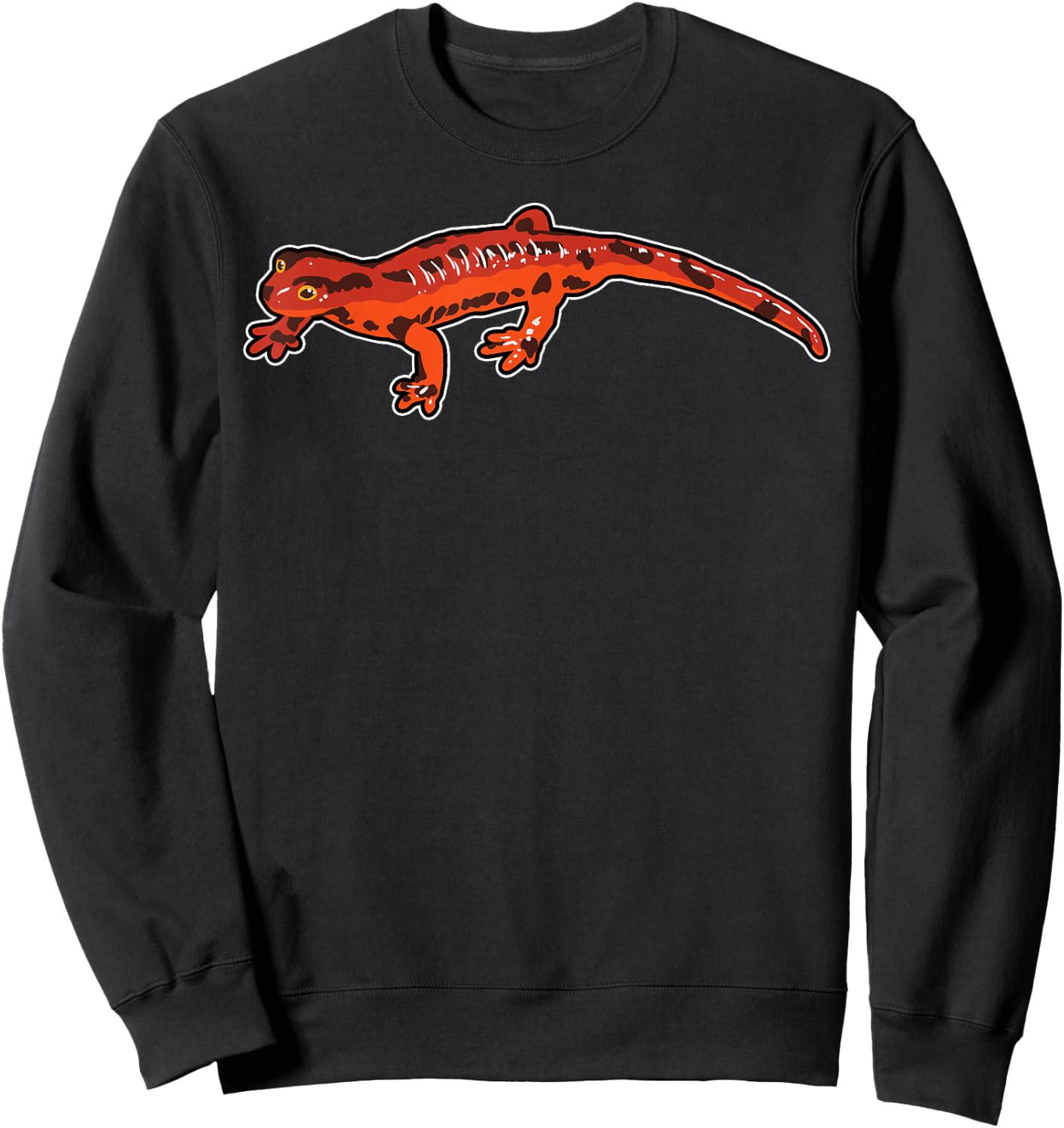 Salamander Zoologist Reptile Scientist Lizard Amphibian Sweatshirt - Sweatshirt | Black
