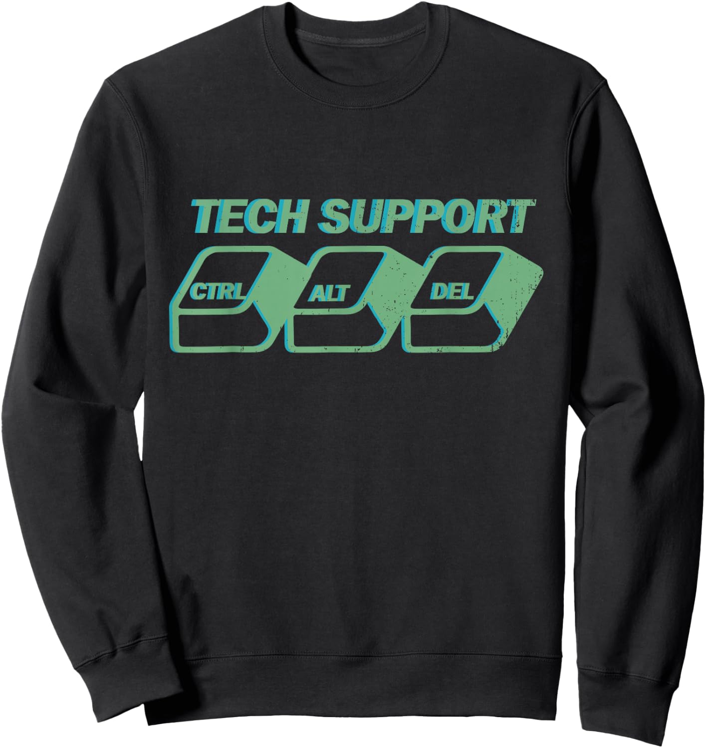Technical Support - Customer Service Call Center Sweatshirt - Sweatshirt | Black
