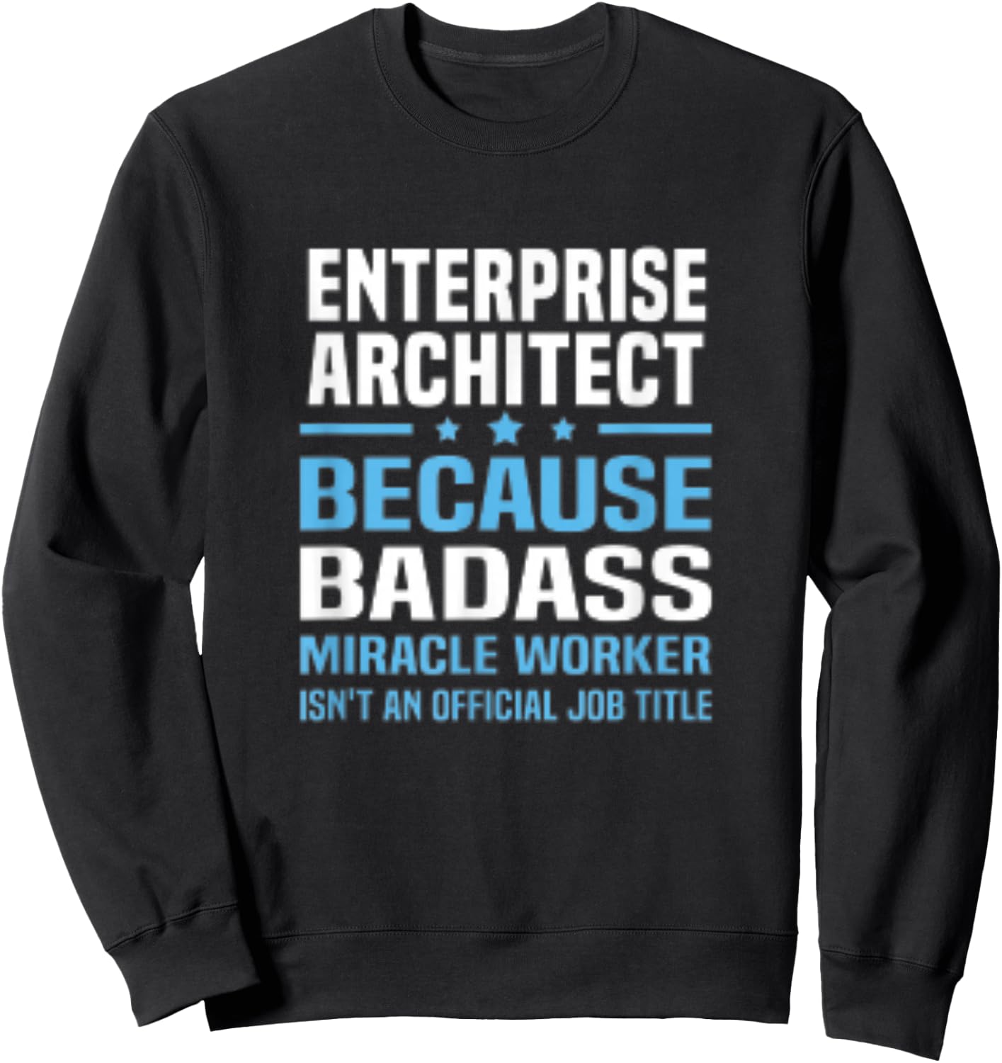 Enterprise Architect Sweatshirt - Sweatshirt | Black