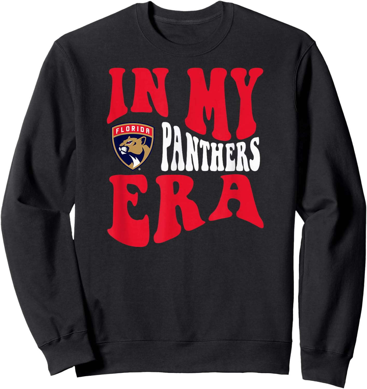 Florida Panthers Era Officially Licensed Sweatshirt - Sweatshirt | Black