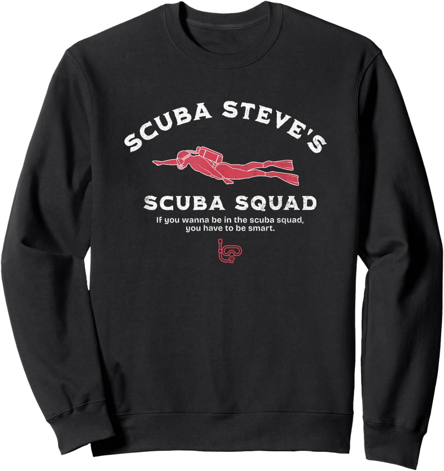 Scuba Steve's Scuba Squad Sweatshirt - Sweatshirt | Black