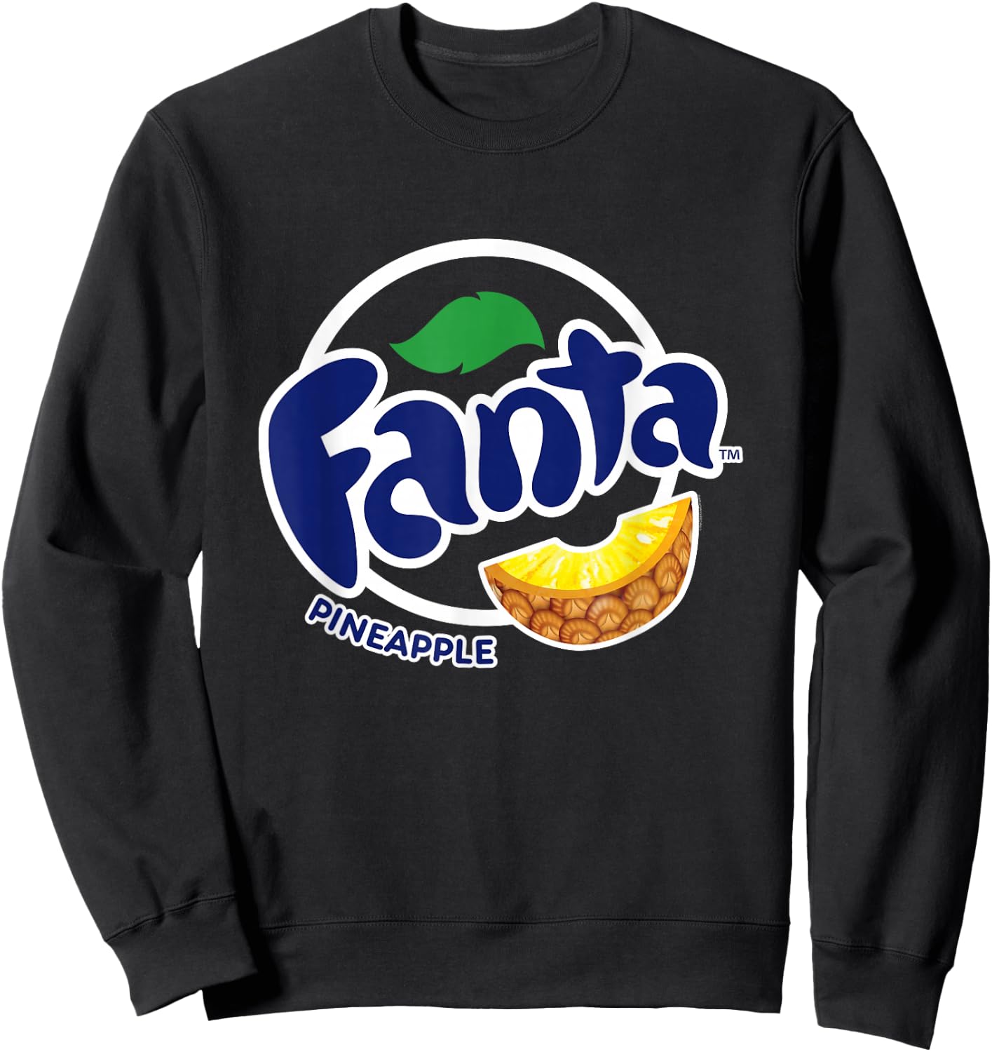 Coca-Cola - Fanta Pineapple Sweatshirt - Sweatshirt | Black
