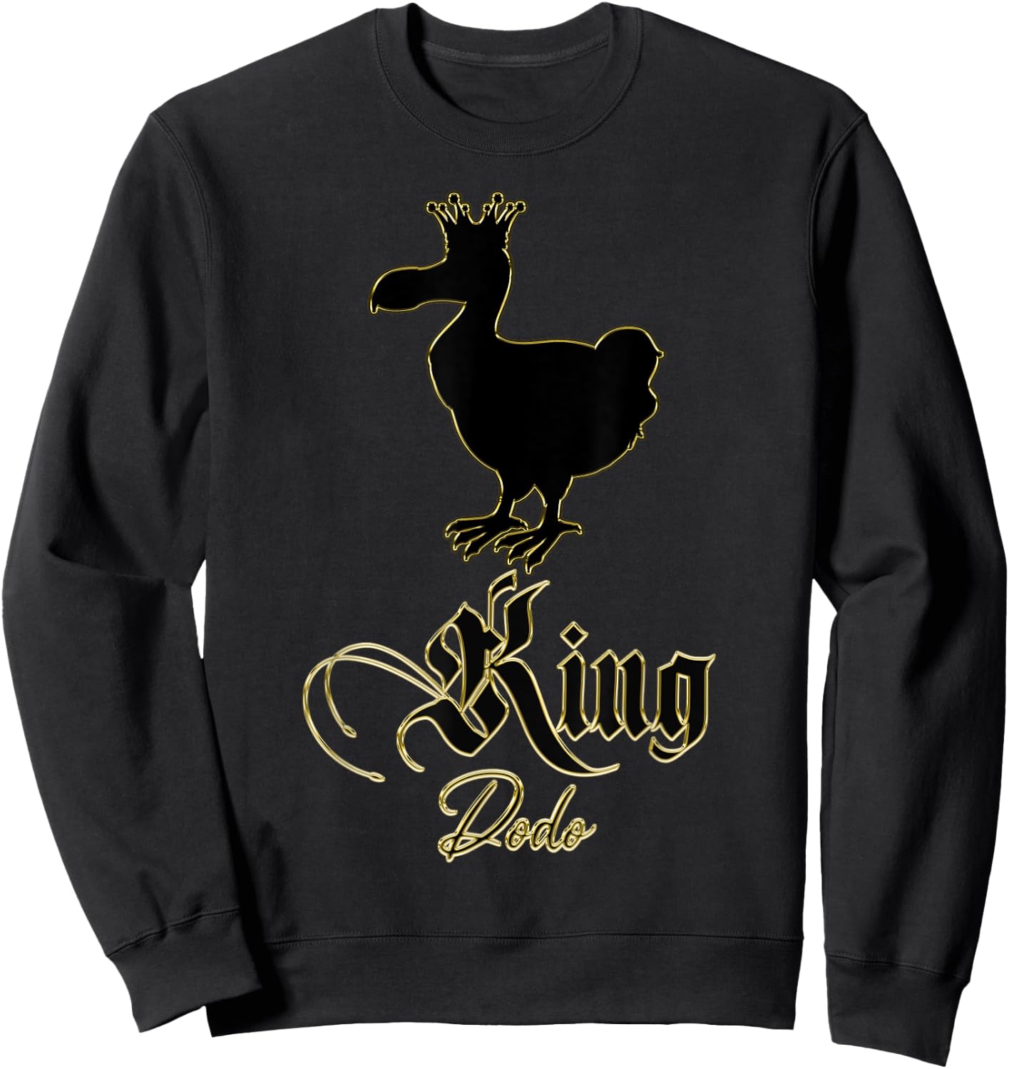 Beautiful Gift King Dodo Stylish Beautiful Bird Reunion Island Sweatshirt - Sweatshirt | Black