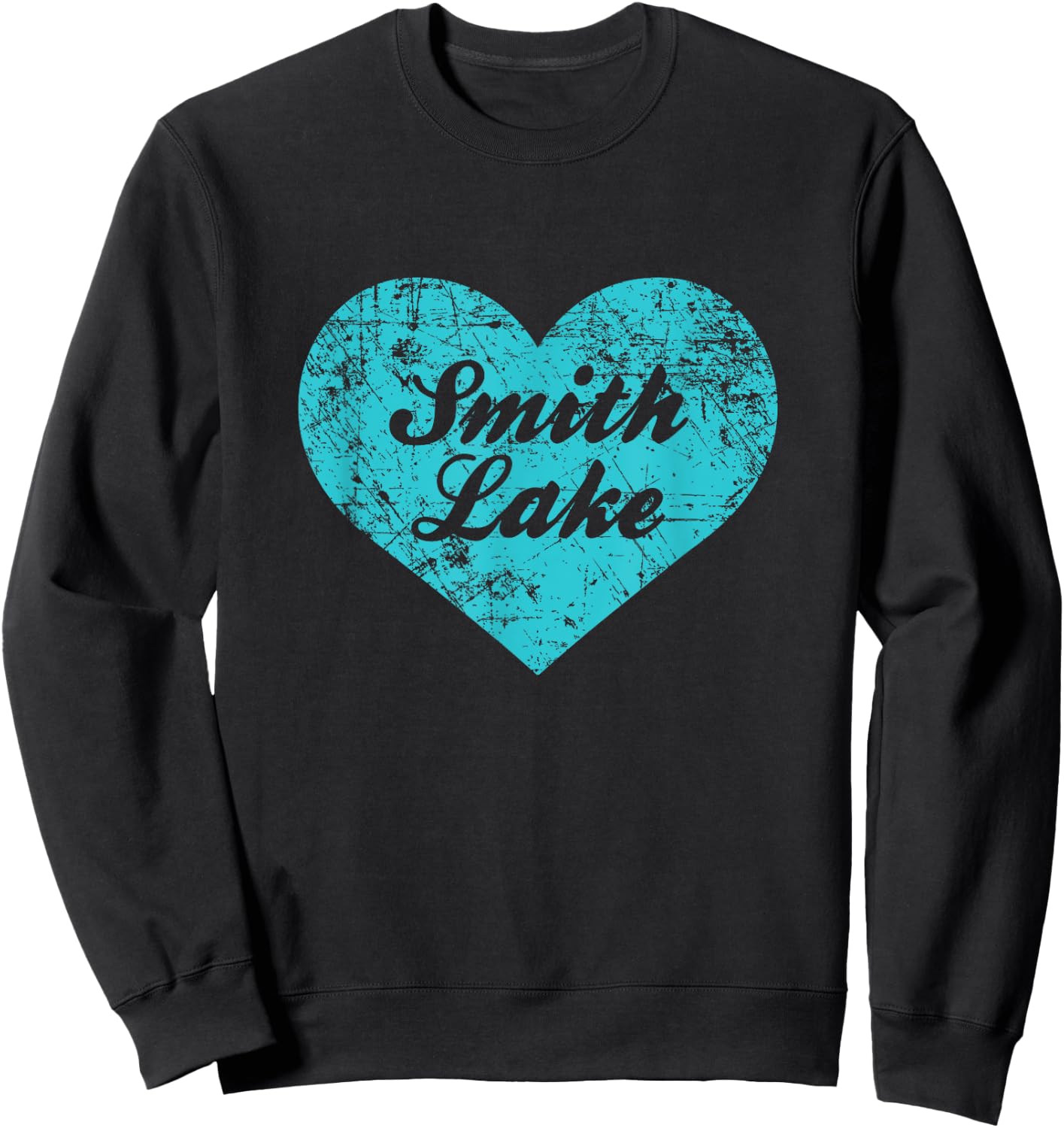 I Love Smith Lake Shirt, Alabama Camping Gift Sweatshirt - Sweatshirt | Black