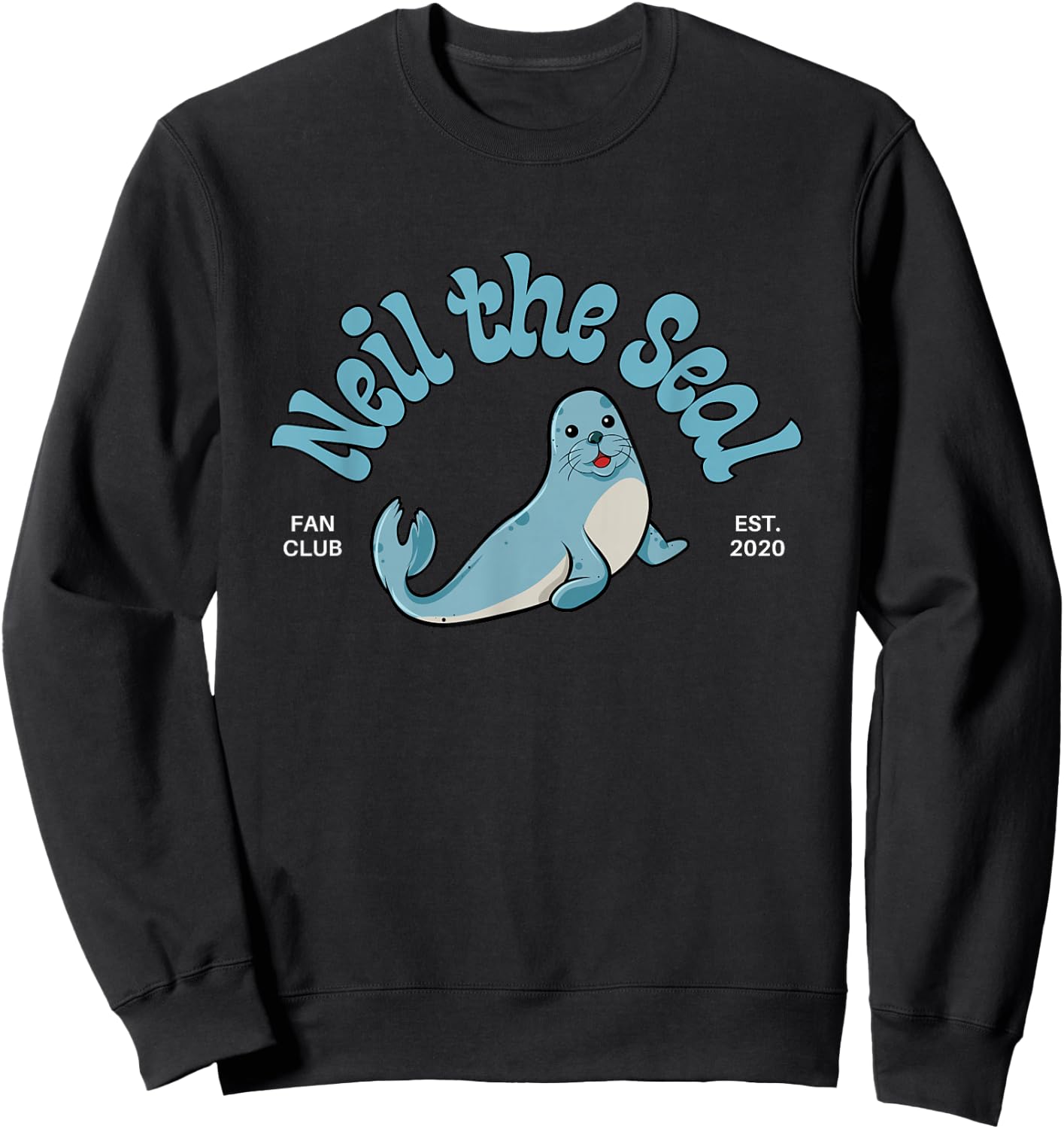 Neil the Seal Sweatshirt - Sweatshirt | Black