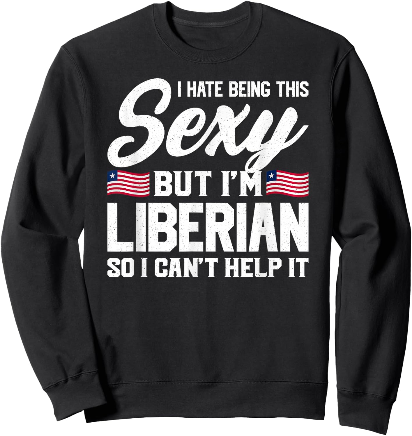 Liberia Sweatshirt - Sweatshirt | Black