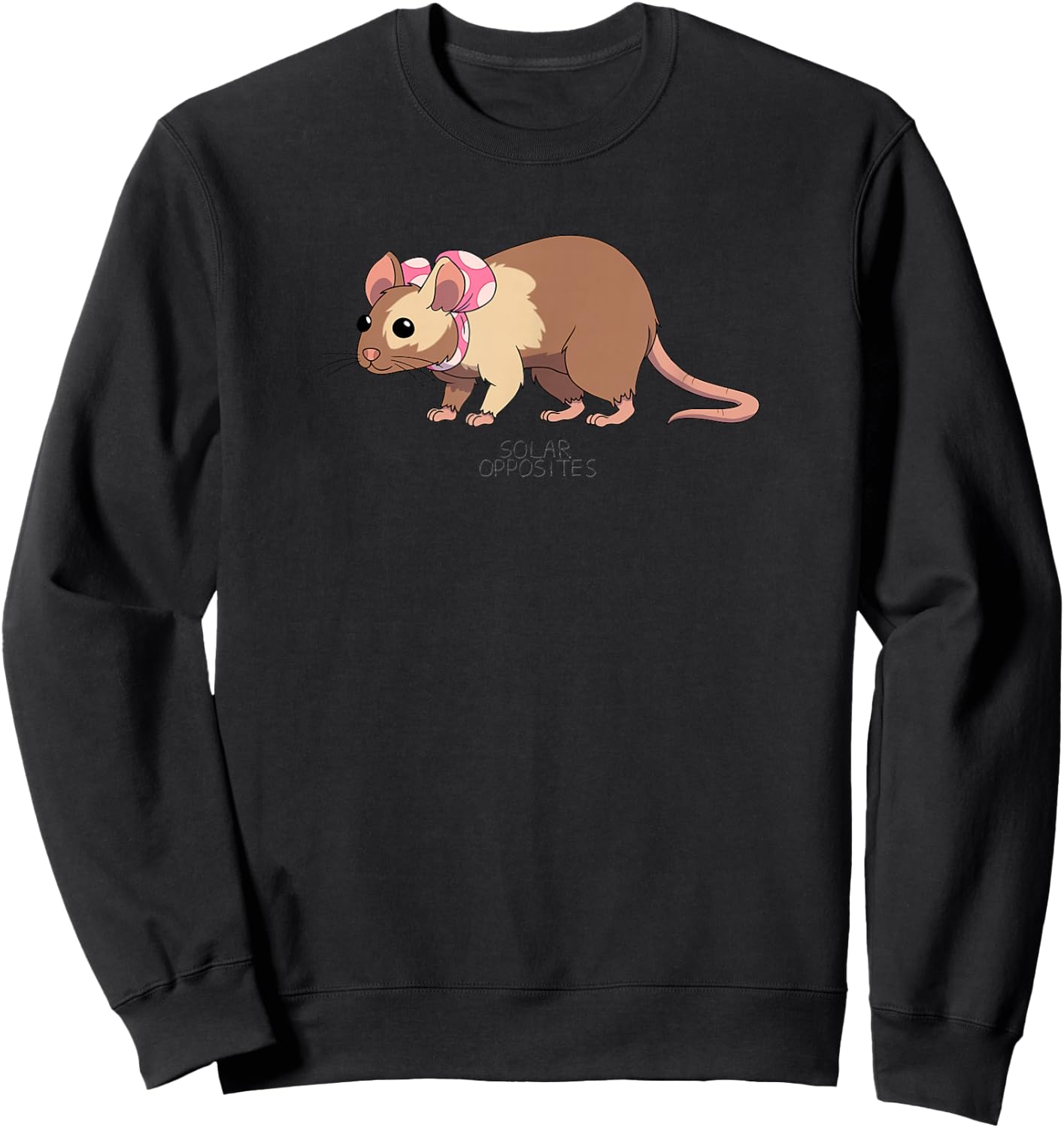 Solar Opposites Molly Mouse Sweatshirt - Sweatshirt | Black